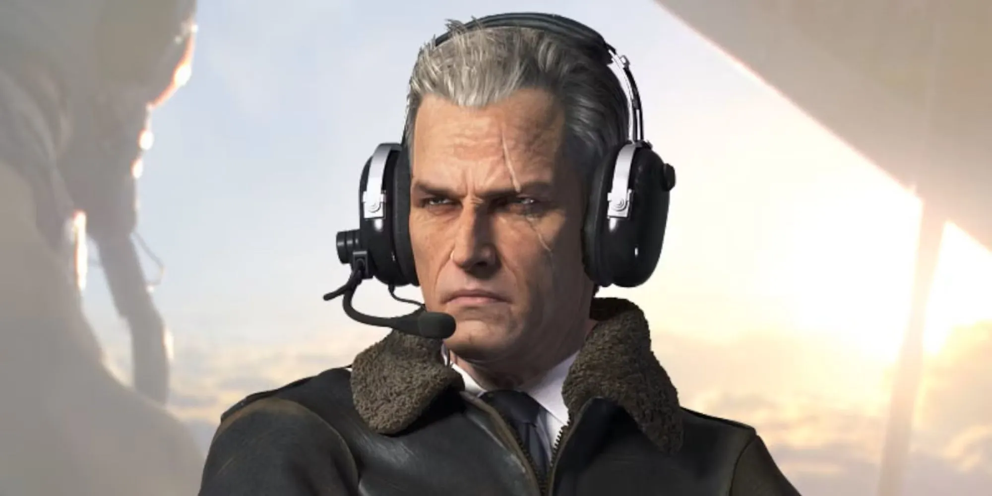 Zero trong Metal Gear Solid 4, già nua và ngồi xe lăn.