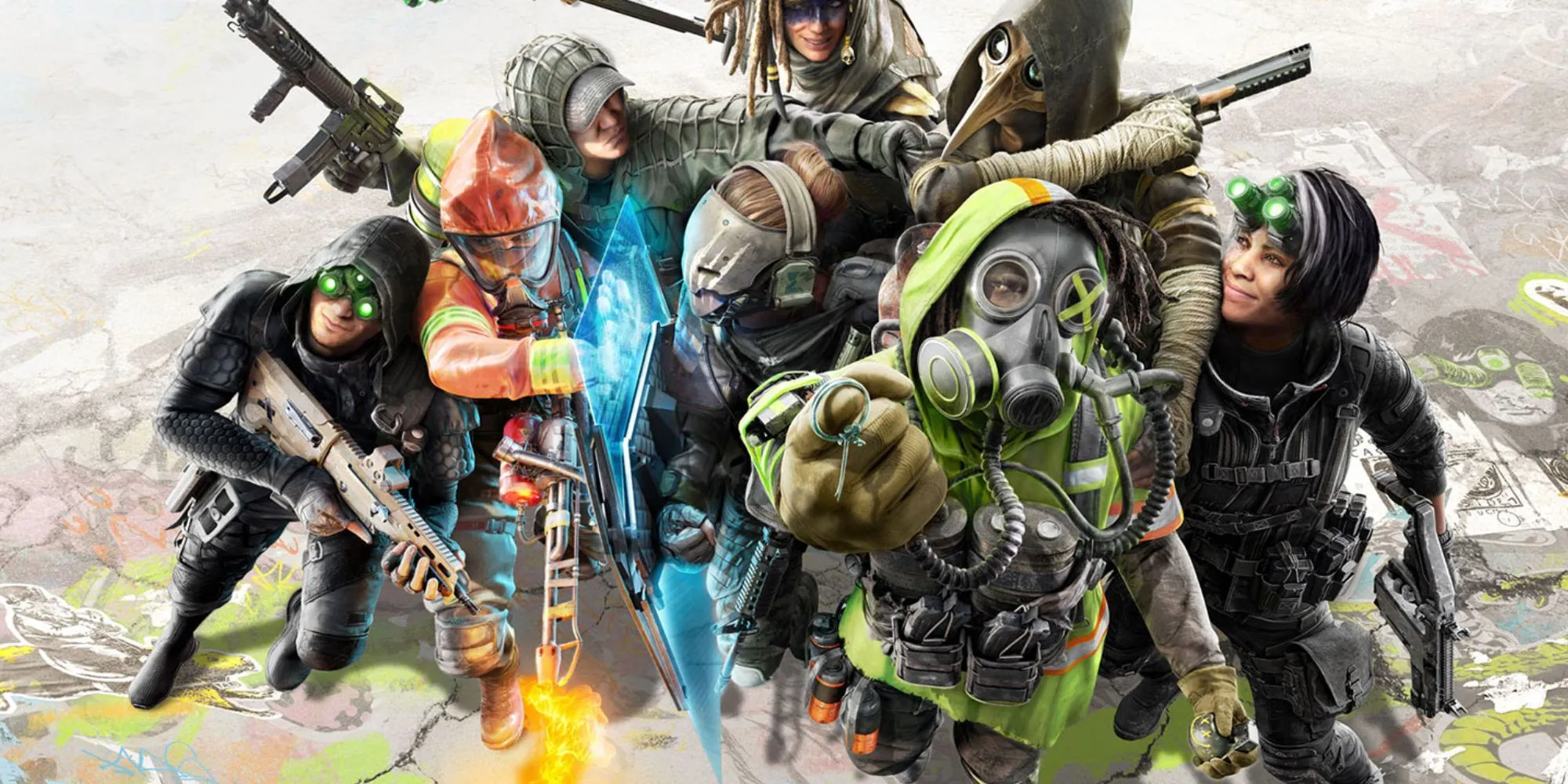 Ảnh bìa chính thức của game bắn súng miễn phí XDefiant từ Ubisoft