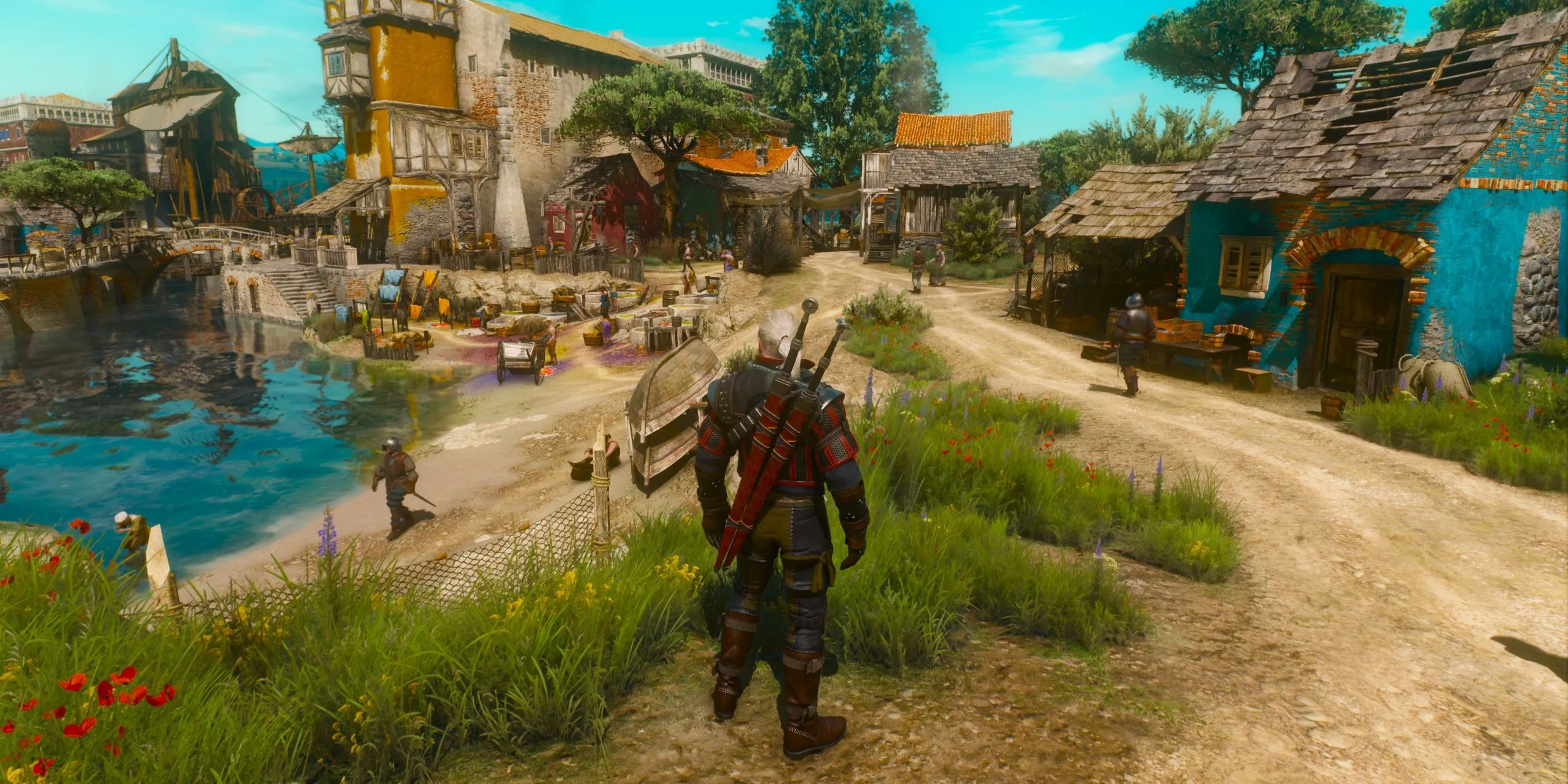 Ảnh chụp màn hình gameplay The Witcher 3 Wild Hunt, tựa game sắp có hỗ trợ mod đa nền tảng
