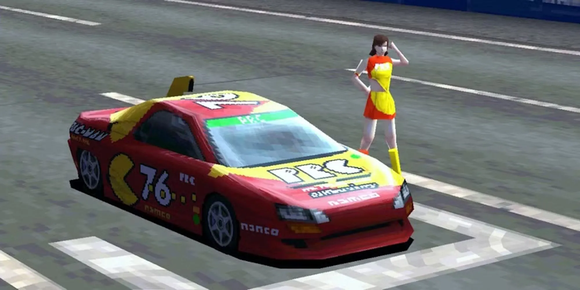 Chiếc xe đua trong game Ridge Racer Type 4 PS1 từ IGDB