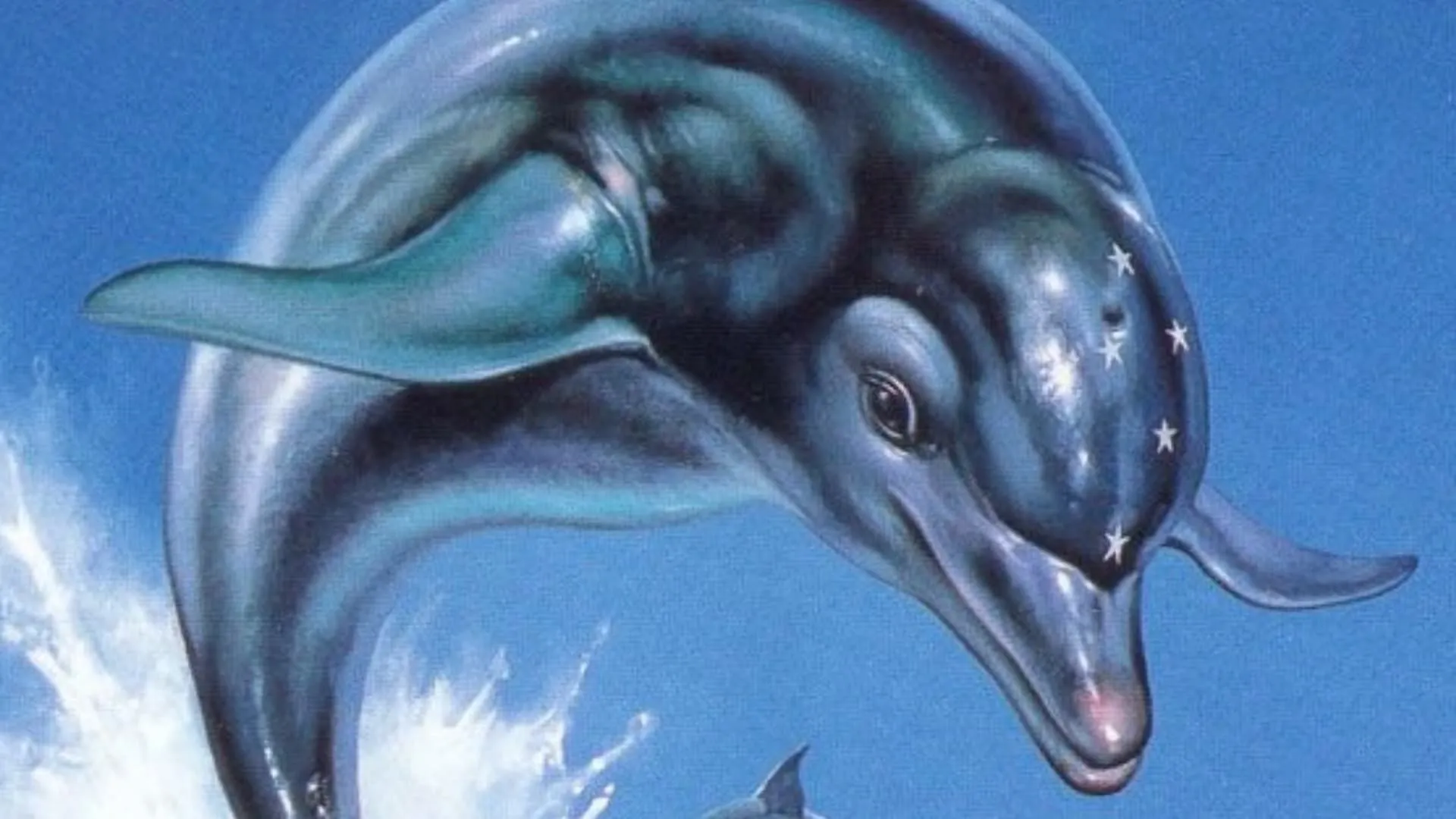 Hình ảnh bìa game Ecco the Dolphin, một thương hiệu kinh điển của SEGA