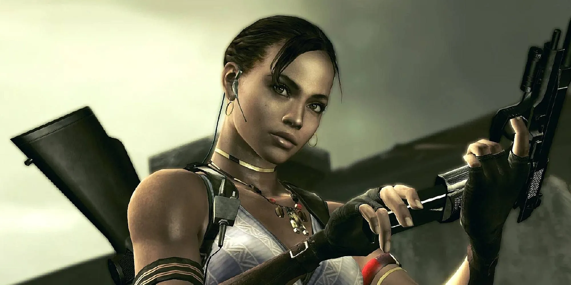Sheva Alomar, đồng đội của Chris Redfield trong Resident Evil 5.