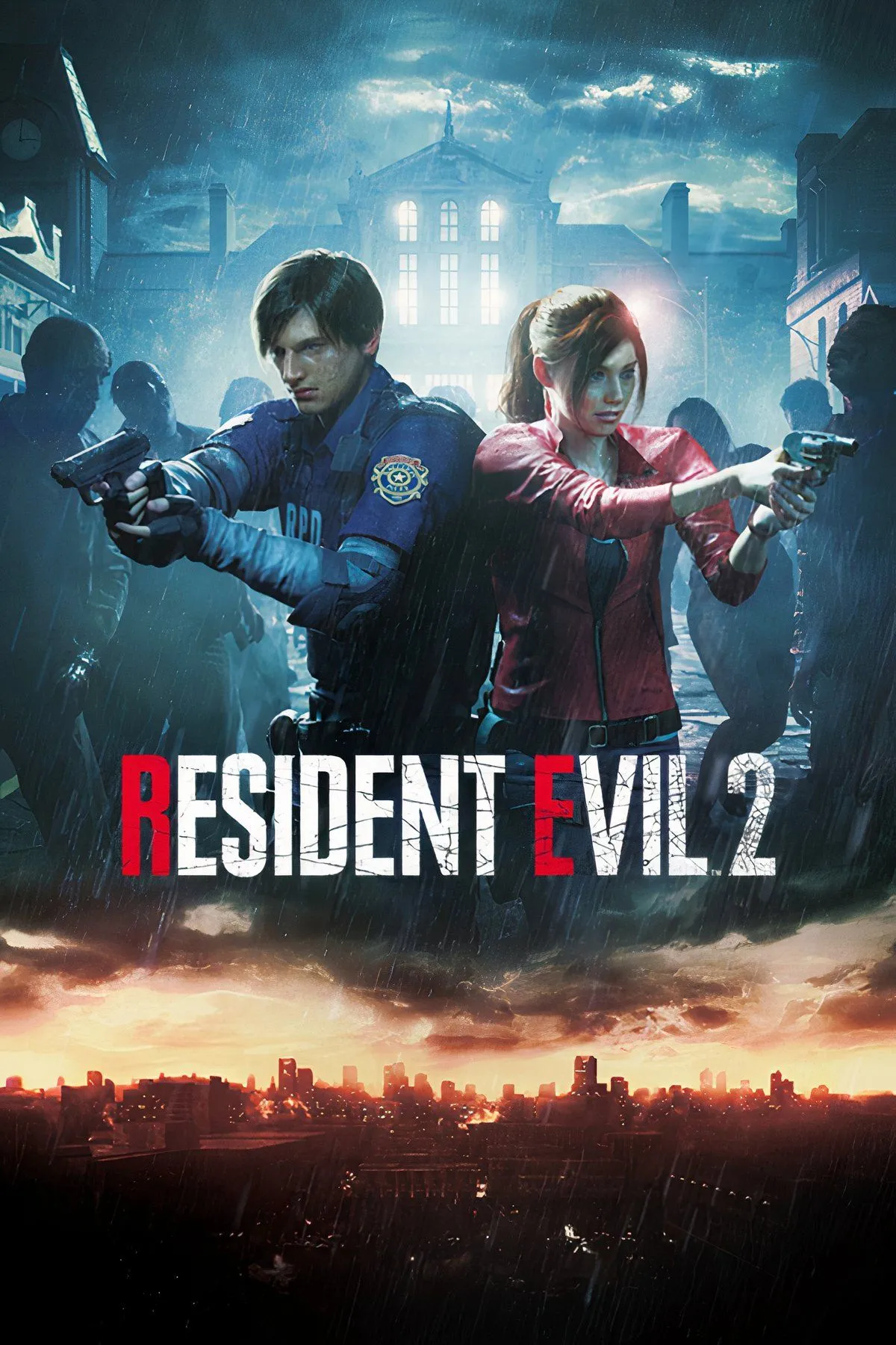 Tổng hợp hình ảnh từ các phiên bản game Resident Evil