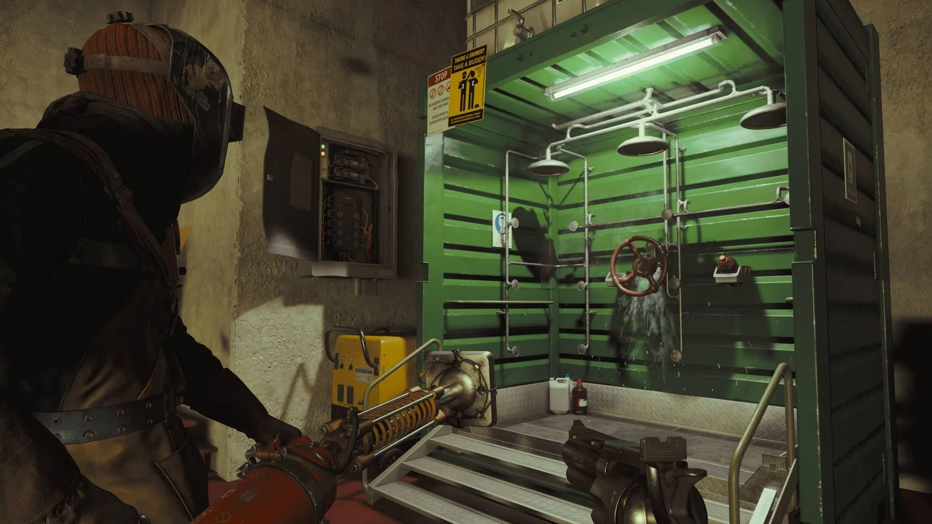 Trạm hồi máu 'vòi sen' độc đáo trong game FBC Firebreak