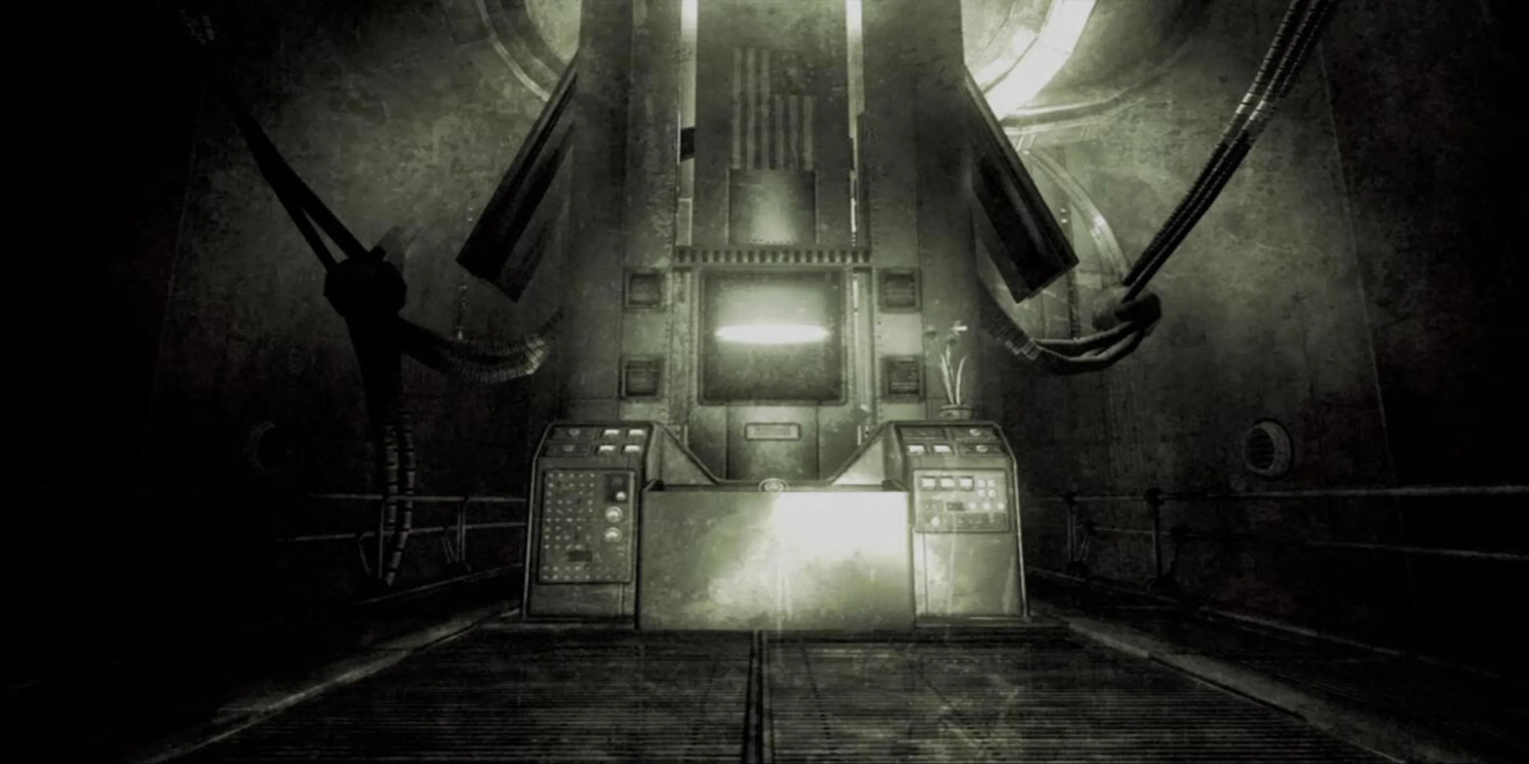 AI John Henry Eden trong hình dạng máy tính tại Raven Rock trong Fallout 3