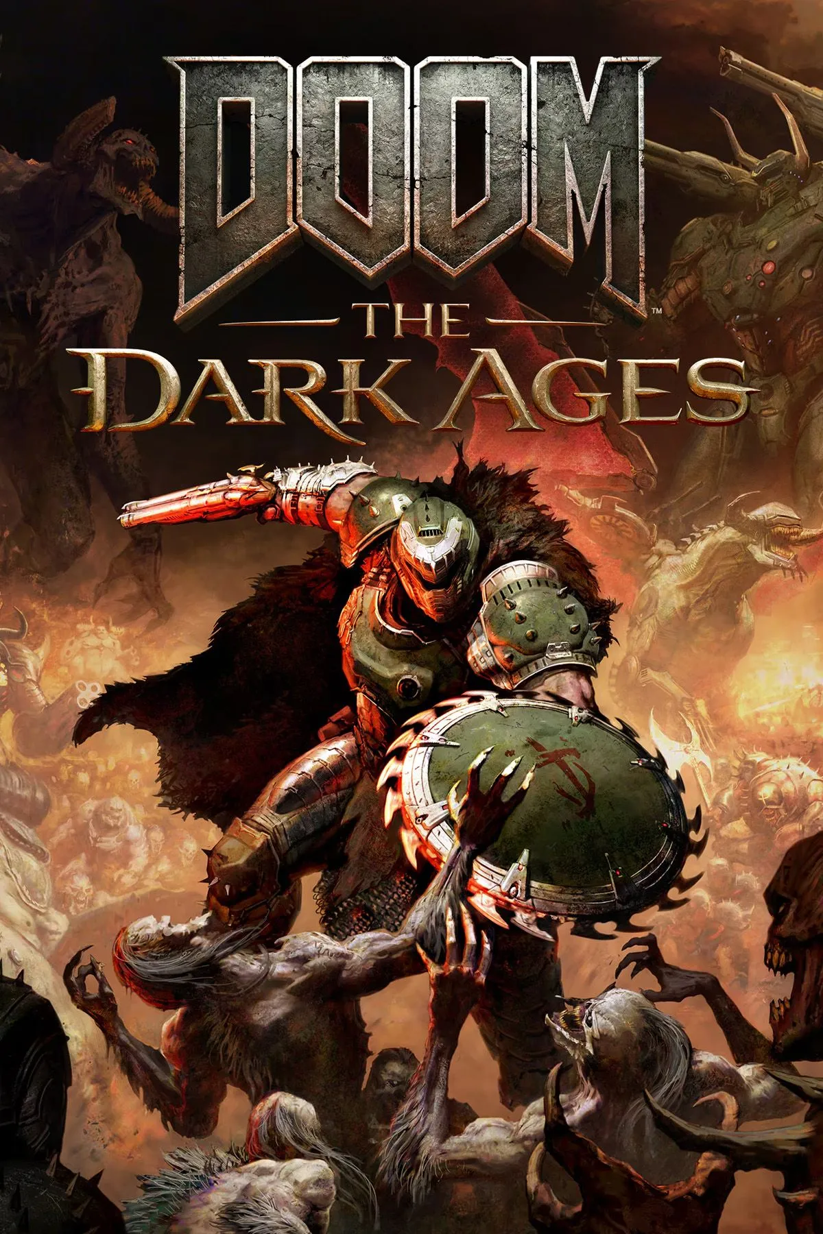 Ảnh bìa chính thức của Doom: The Dark Ages