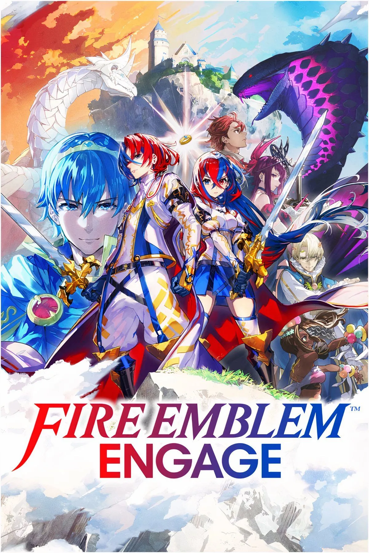 Ảnh nhân vật từ Fire Emblem Engage, ví dụ về sự thay đổi trong lối chơi chiến thuật