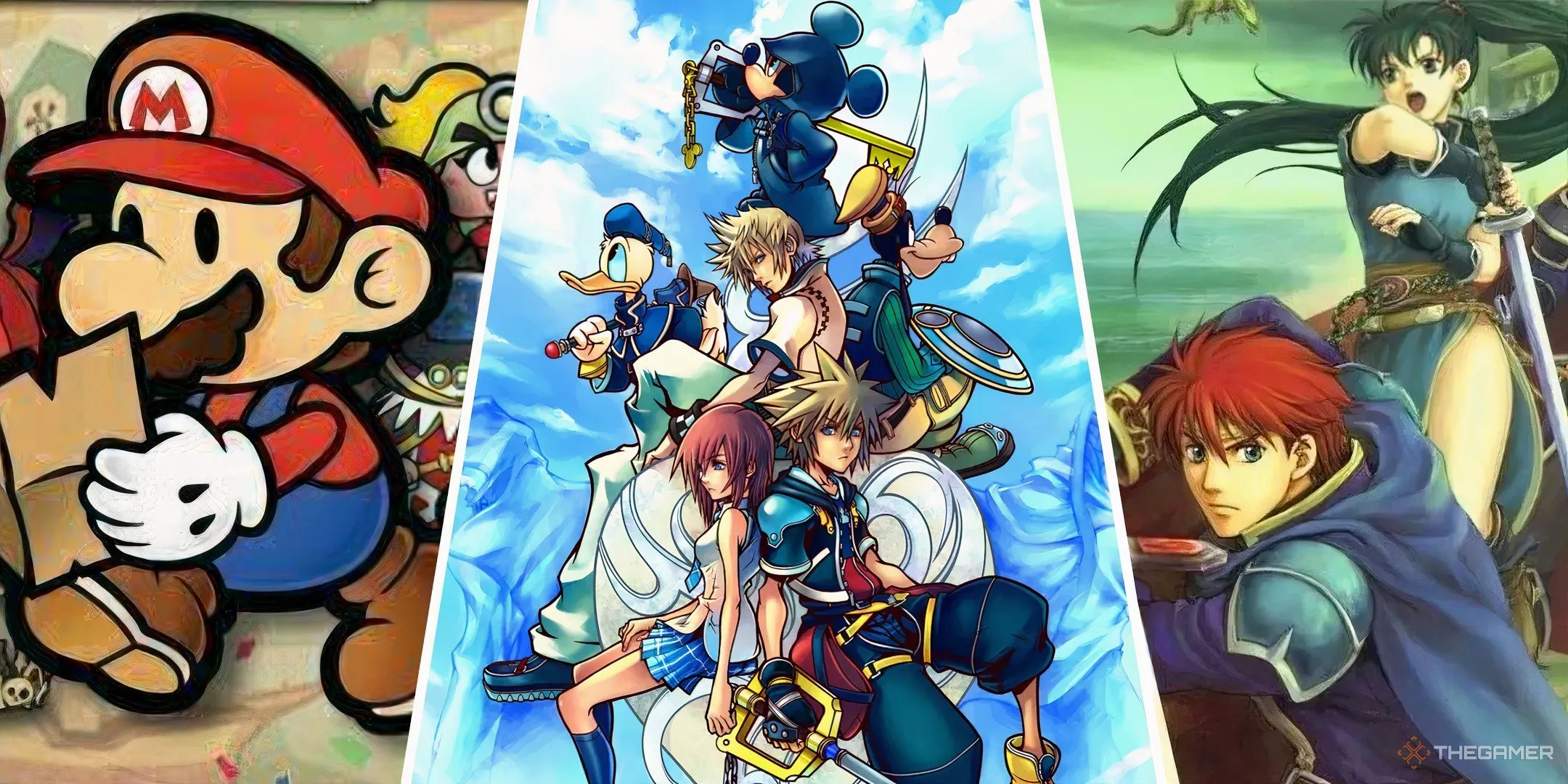 Ba tựa game JRPG nổi bật thập niên 2000: Paper Mario, Kingdom Hearts 2 và Fire Emblem
