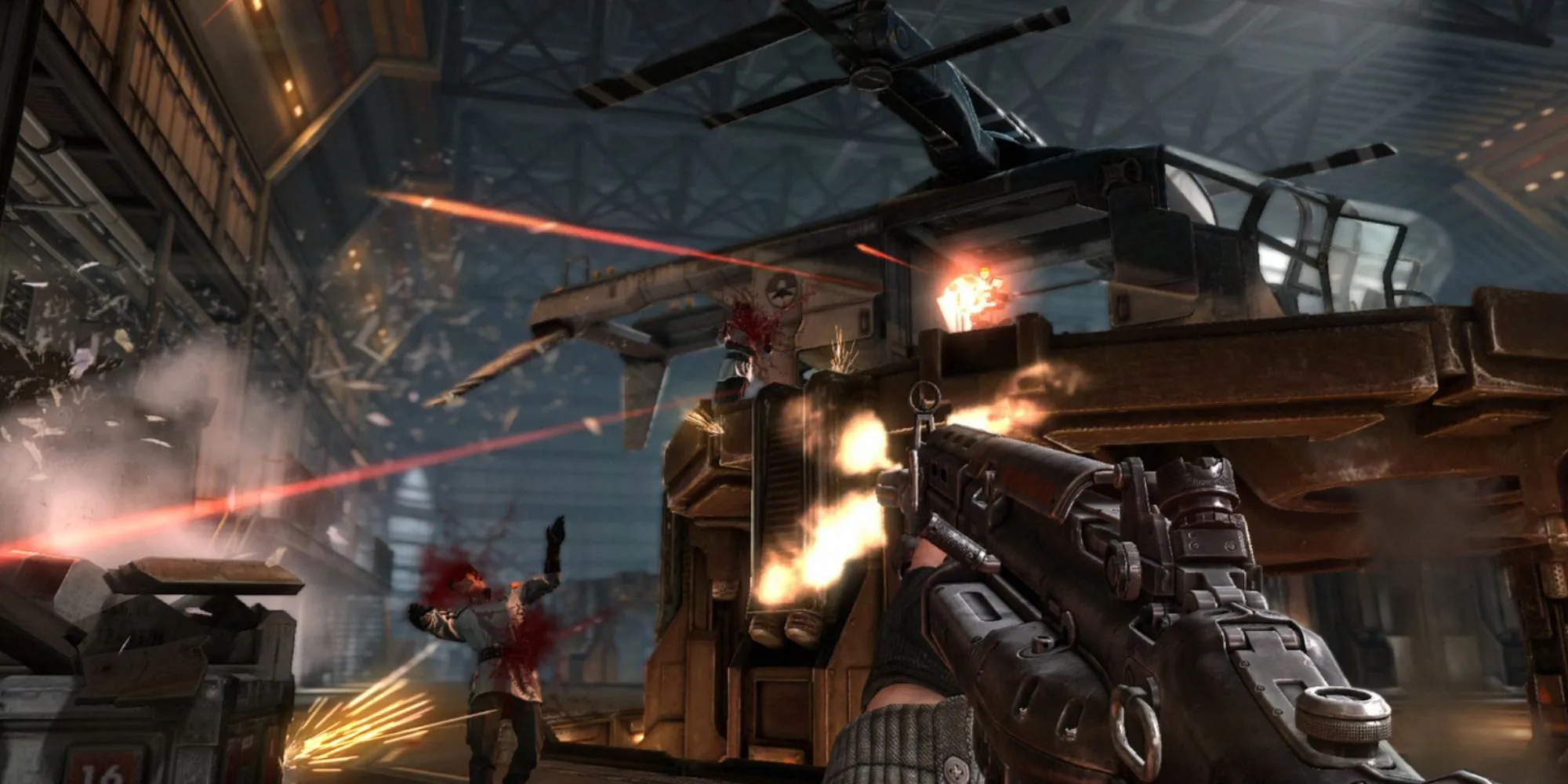 Bắn lính Đức Quốc Xã trong Wolfenstein The New Order