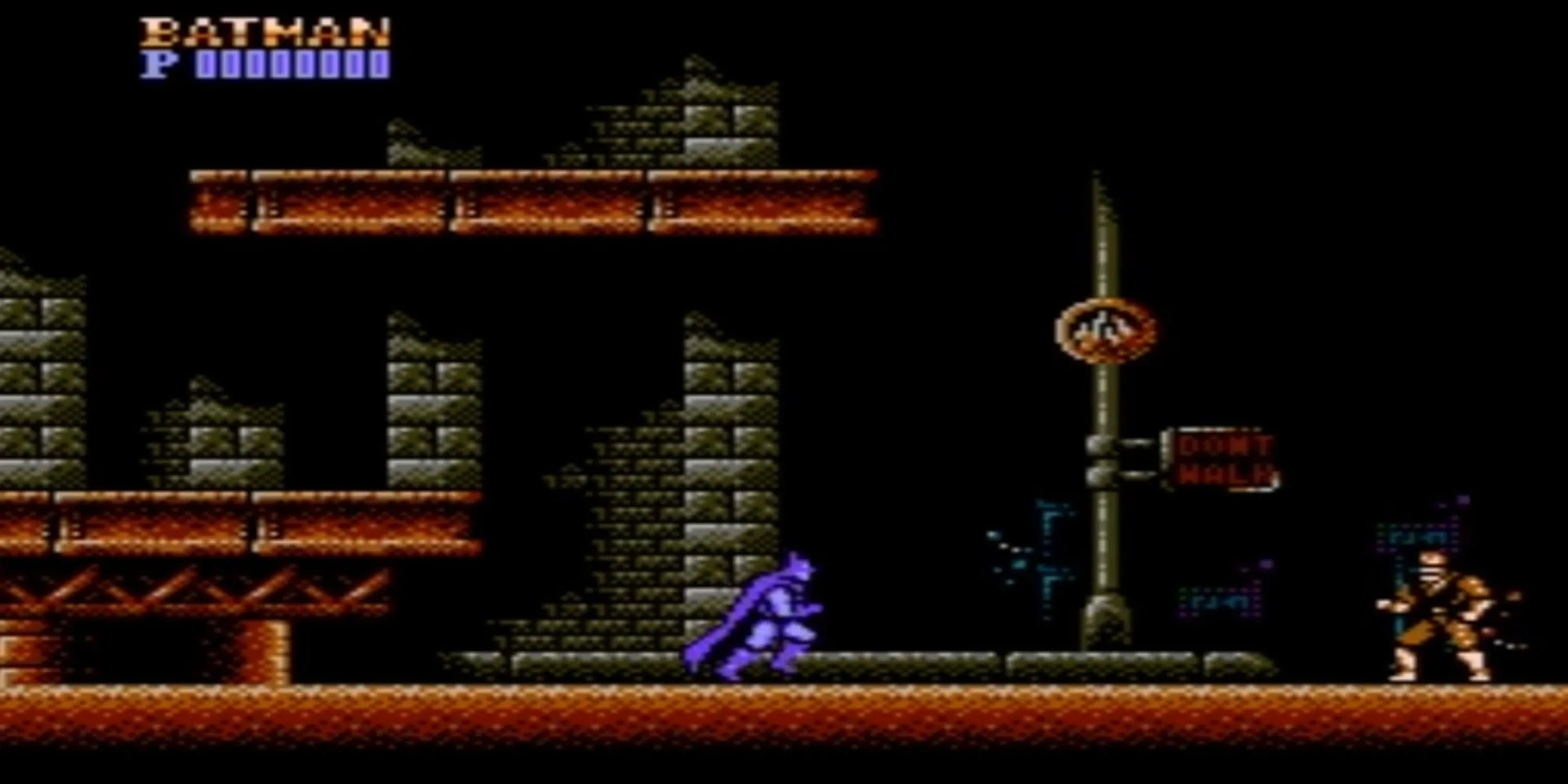 Batman đối mặt với kẻ thù trên đường phố Gotham trong Batman The Video Game