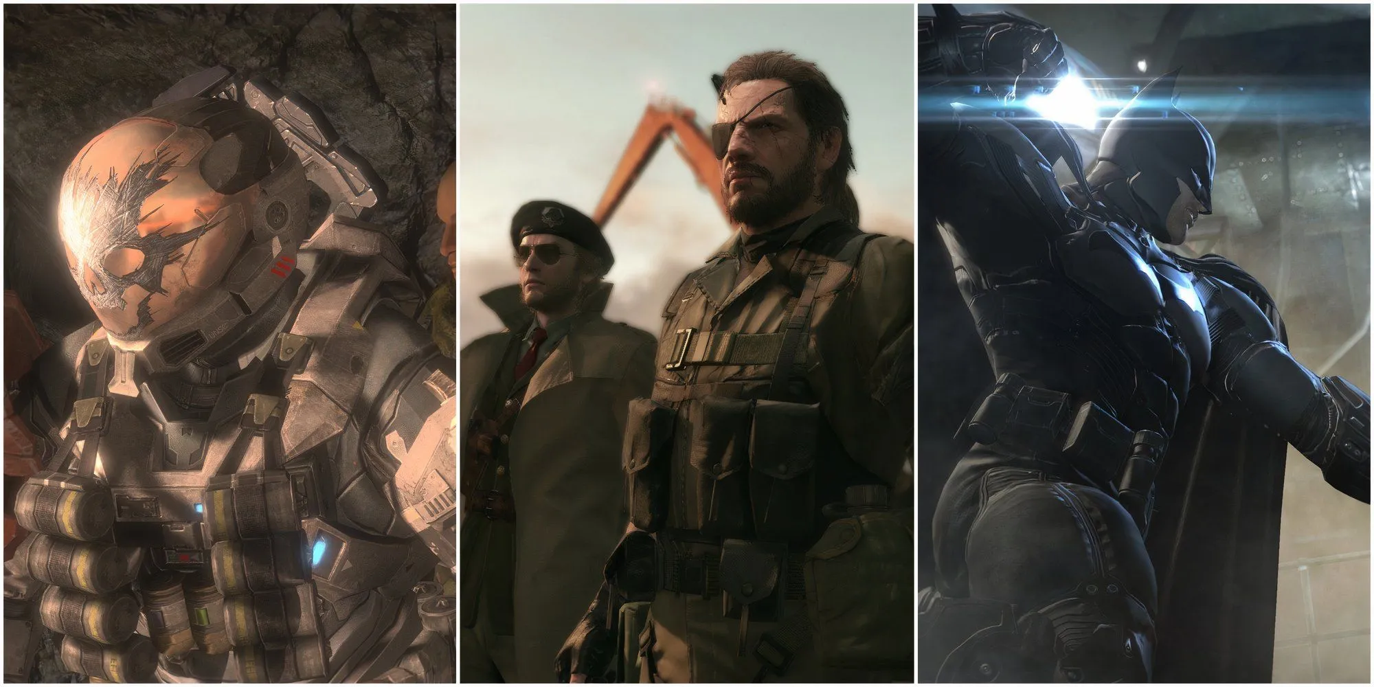 Các nhân vật game nổi bật từ Halo Reach, Metal Gear Solid 5 và Batman Arkham Origins trong danh sách game tiền truyện xuất sắc.