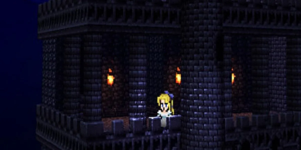 Celes Chere trong cảnh Opera nổi tiếng của Final Fantasy VI, trước khi cô gặp Locke Cole với câu thoại gợi nhớ Star Wars.