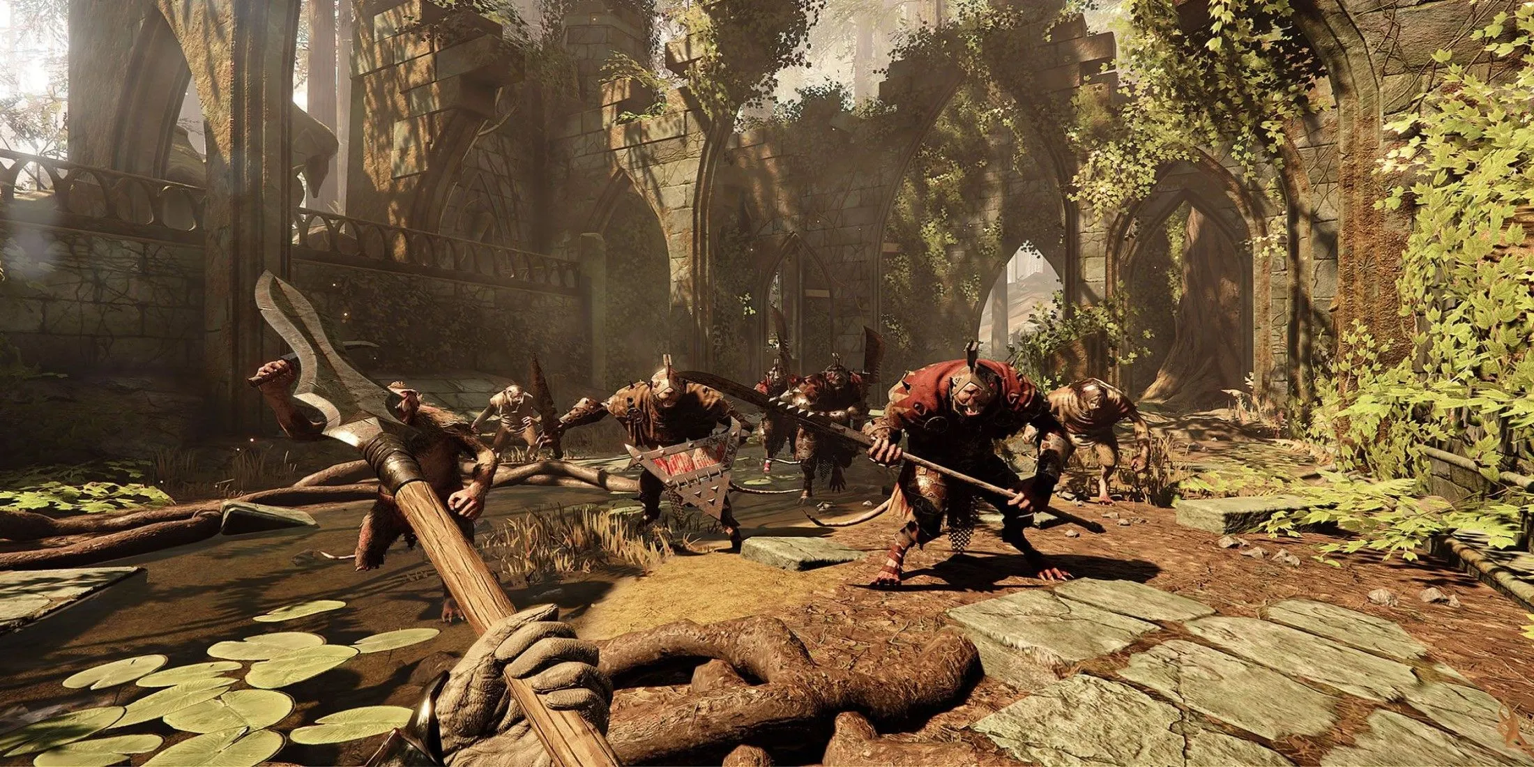Chiến đấu chống lại bầy Skaven trong Warhammer Vermintide 2