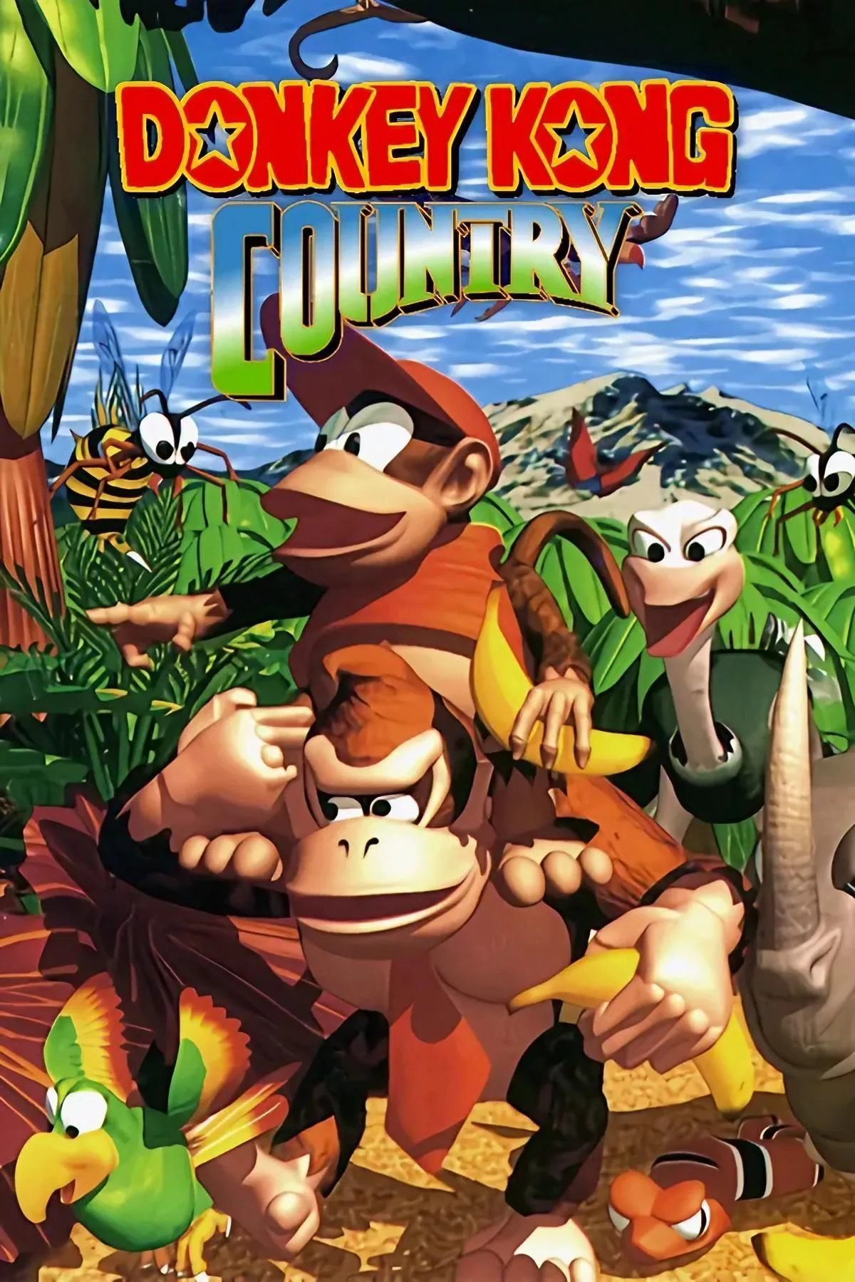 Donkey Kong Country, game platformer SNES huyền thoại