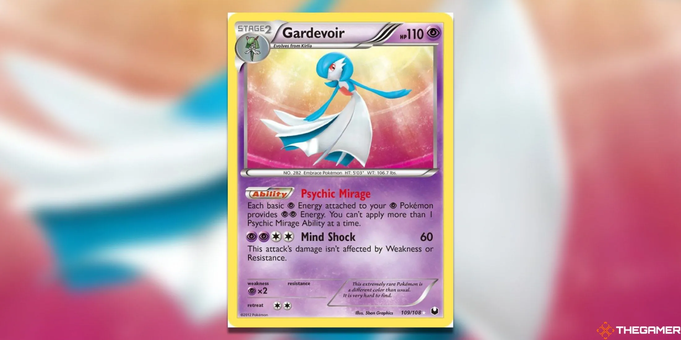 Gardevoir Dark Explorers Secret Rare Pokemon TCG