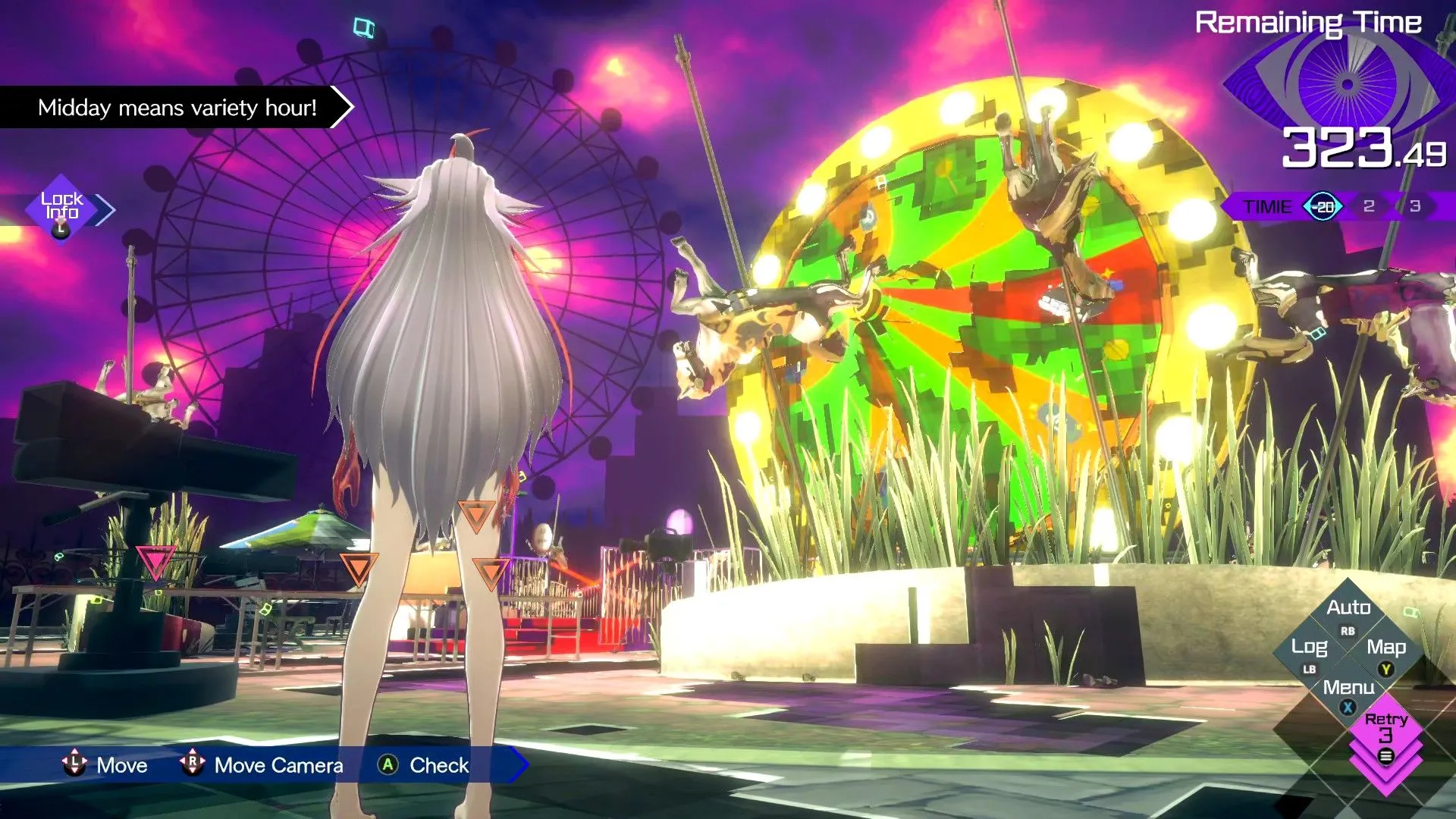 Giao diện Somnium của game No Sleep For Kaname Date