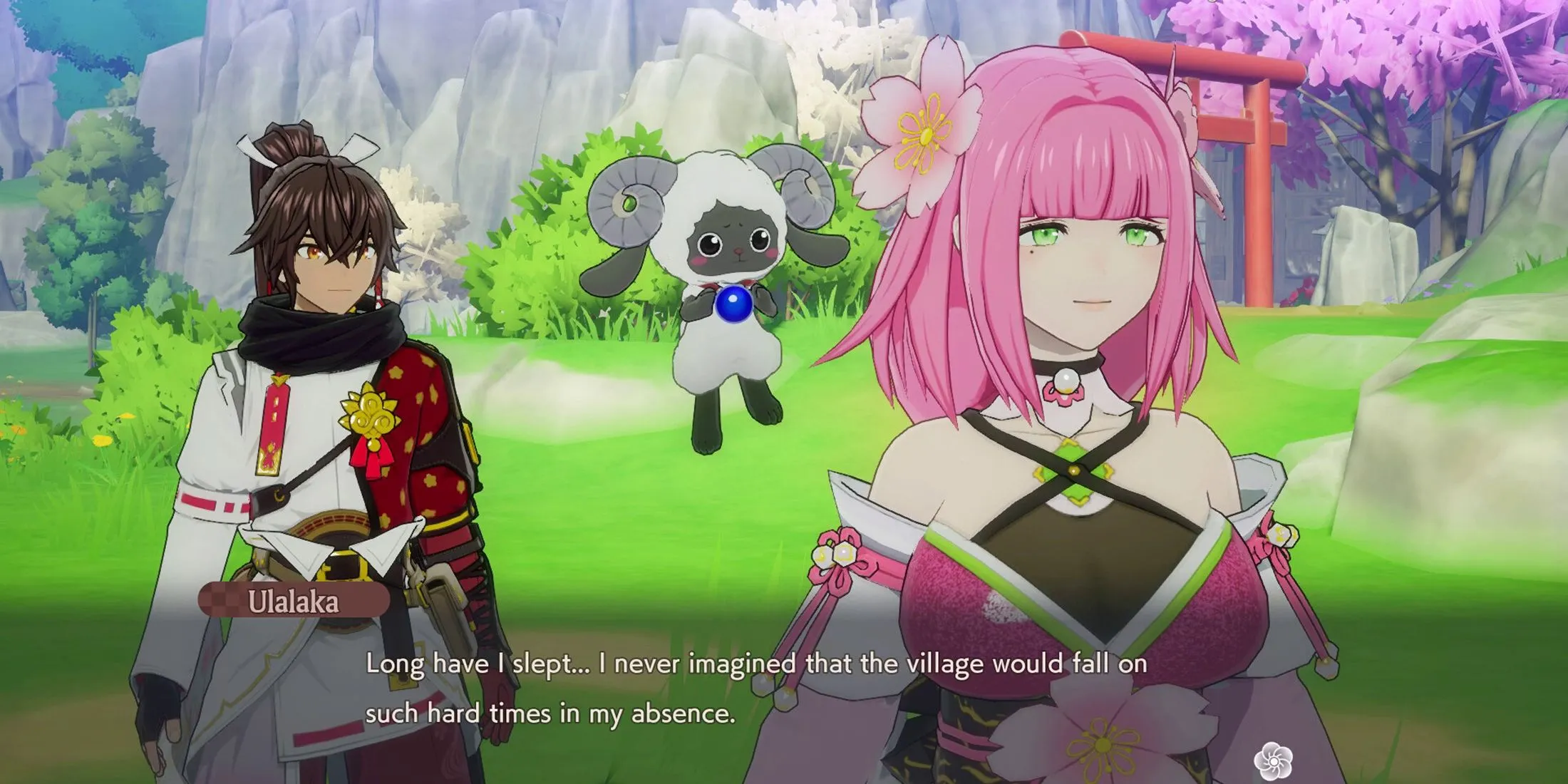 Hình ảnh nhân vật Ulalaka trong Rune Factory Guardians of Azuma