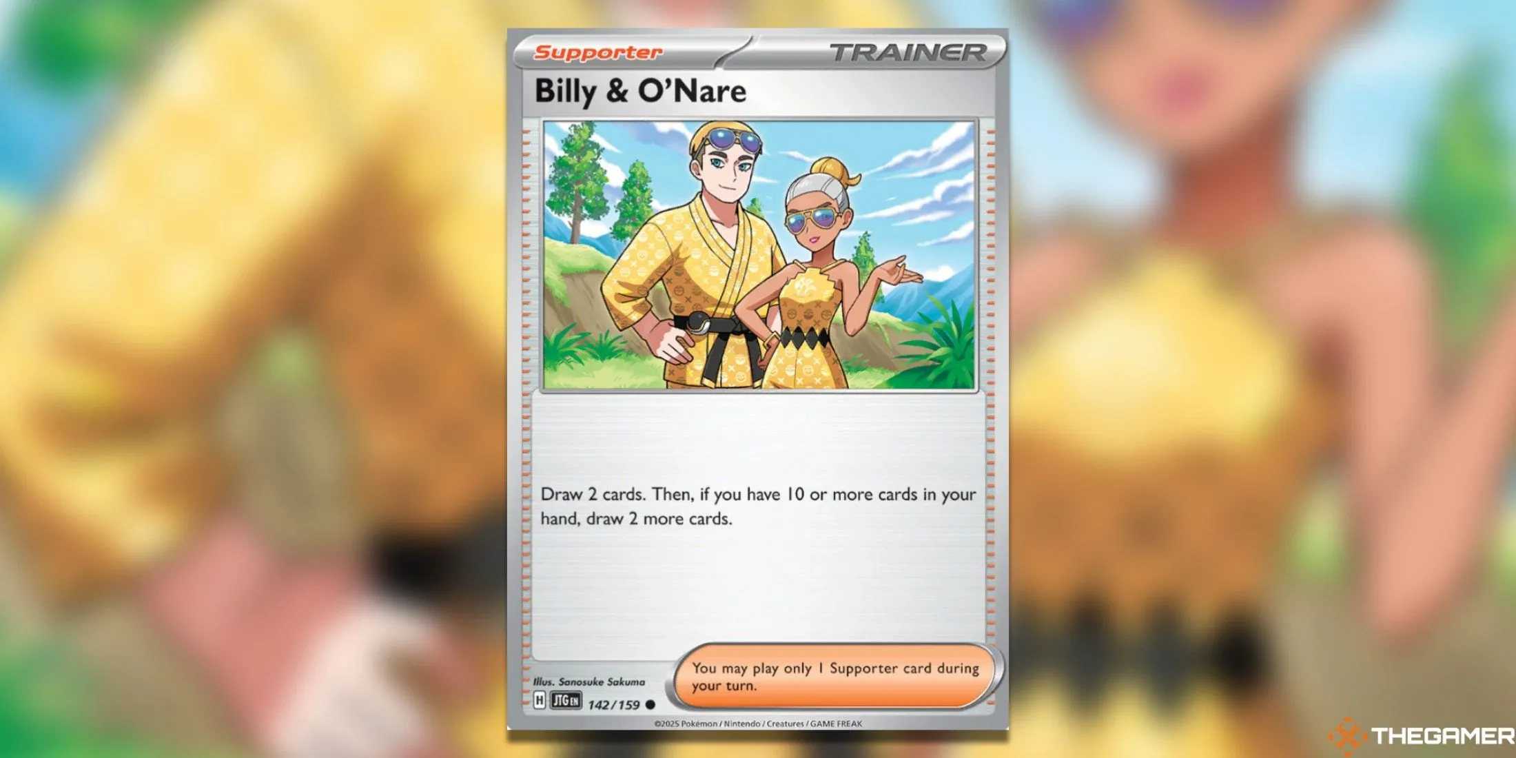 Hình ảnh tổng hợp các thẻ Hỗ trợ từ bộ Pokemon TCG Journey Together Set List.