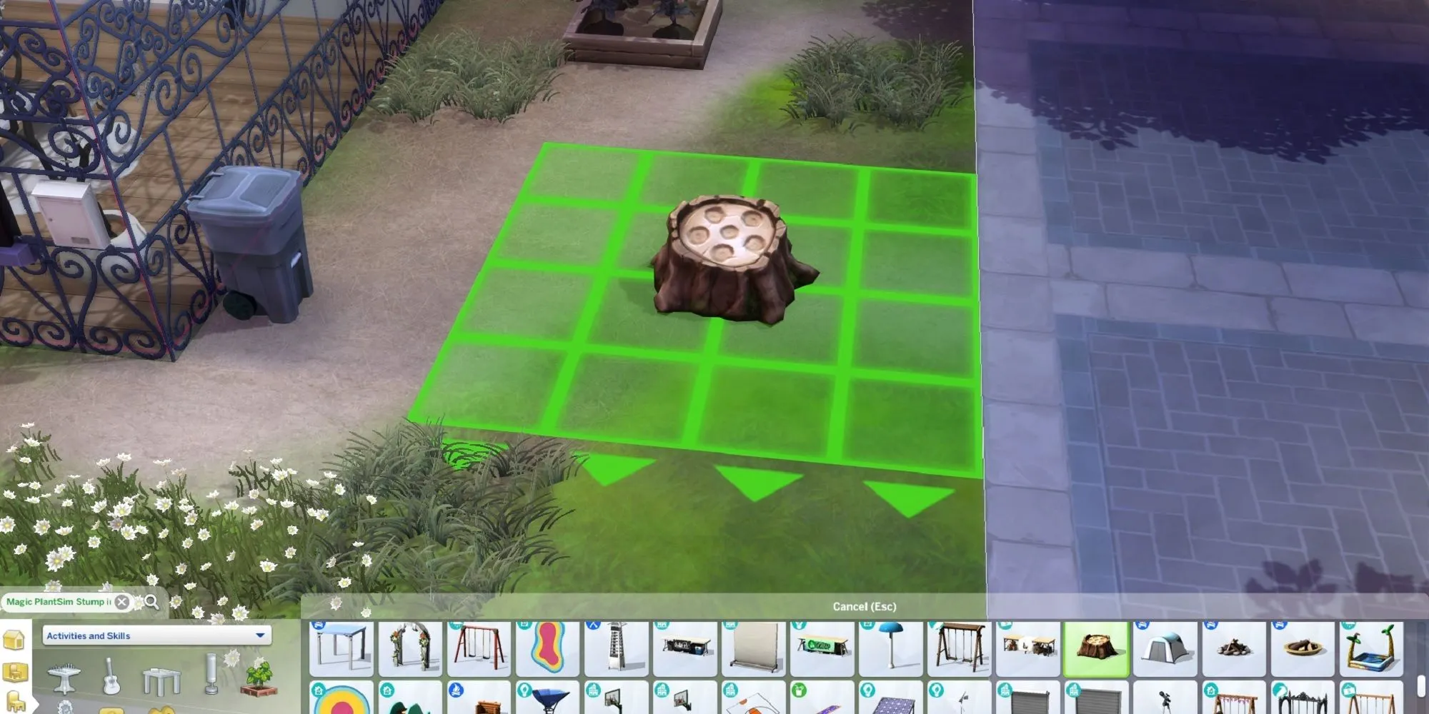 Hướng dẫn đặt Magic PlantSim Stump để hoàn thành nhiệm vụ The Sims 4