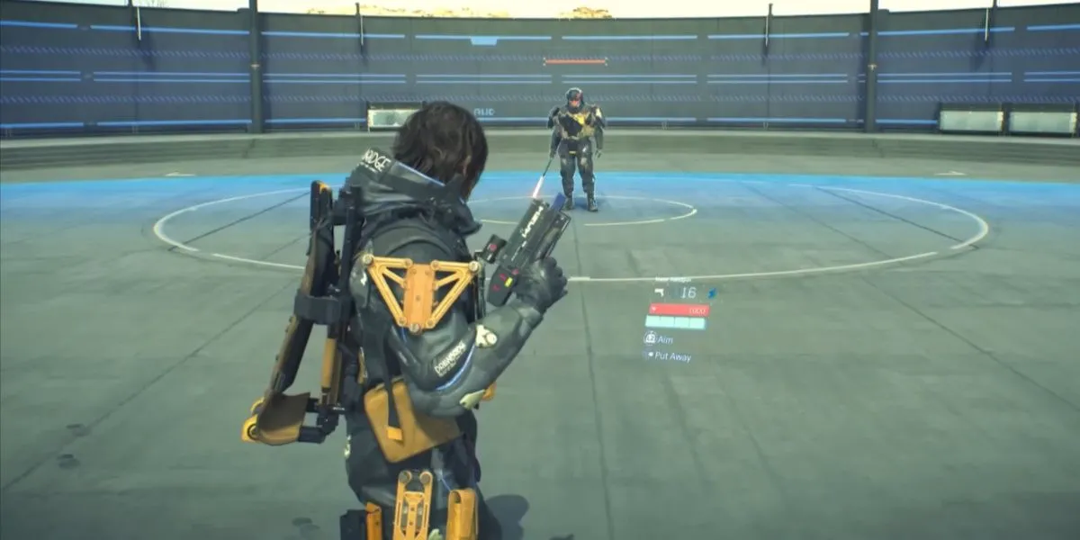 Khẩu súng lục Maser Handgun, vũ khí gây sốc điện im lặng trong Death Stranding 2 On The Beach