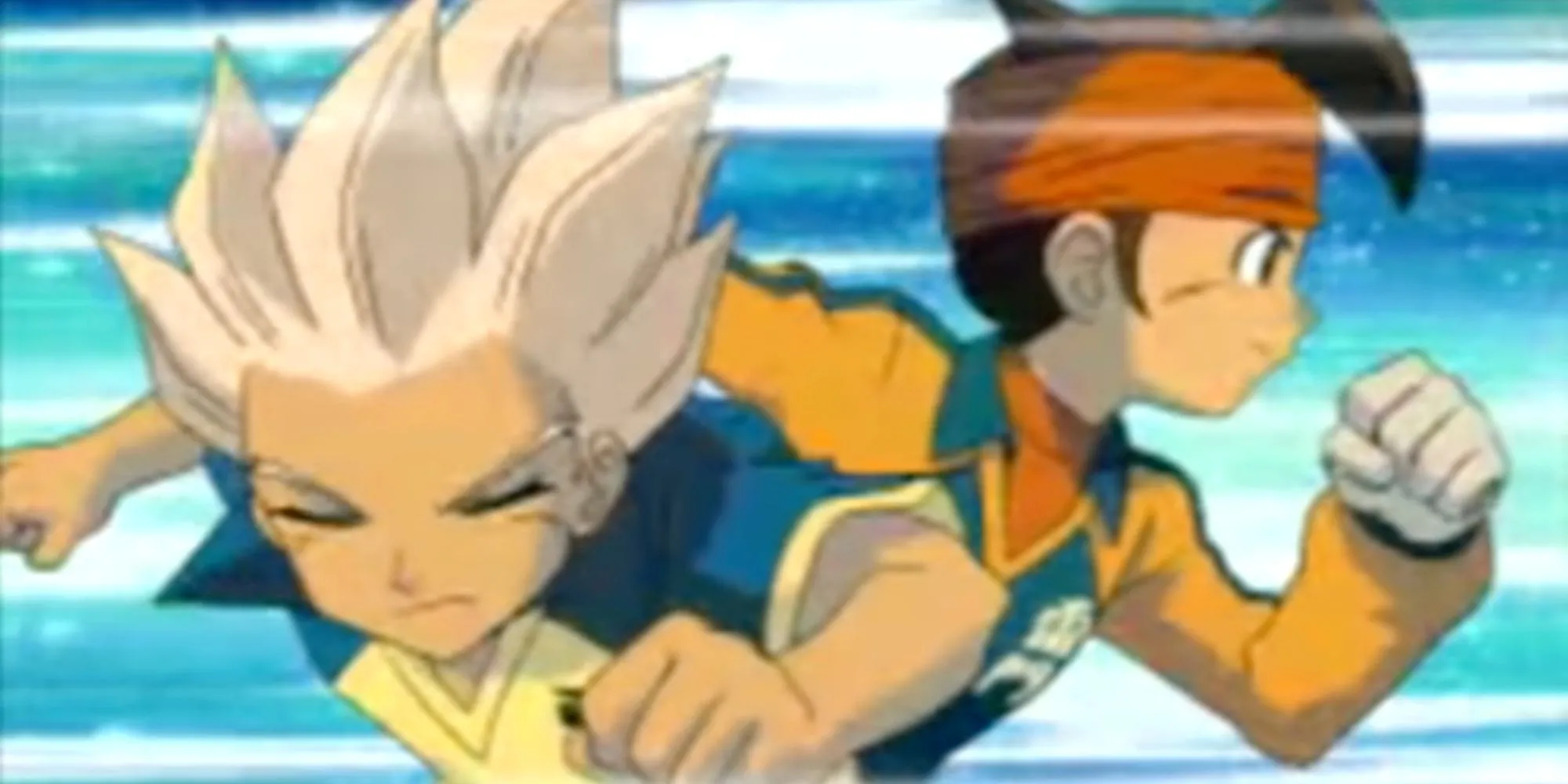 Khoảnh khắc từ đoạn phim mở đầu của tựa game Inazuma Eleven