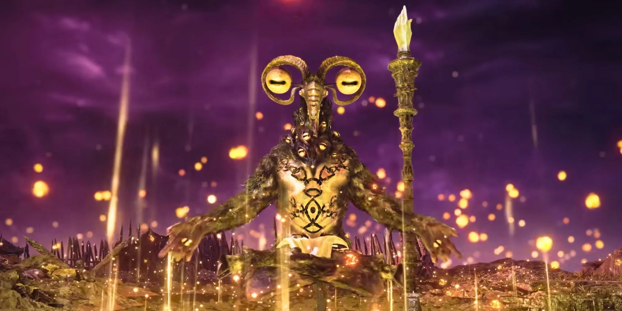 Libra, Creature of Night, trùm gây điên loạn và sát thương Holy trong Elden Ring Nightreign