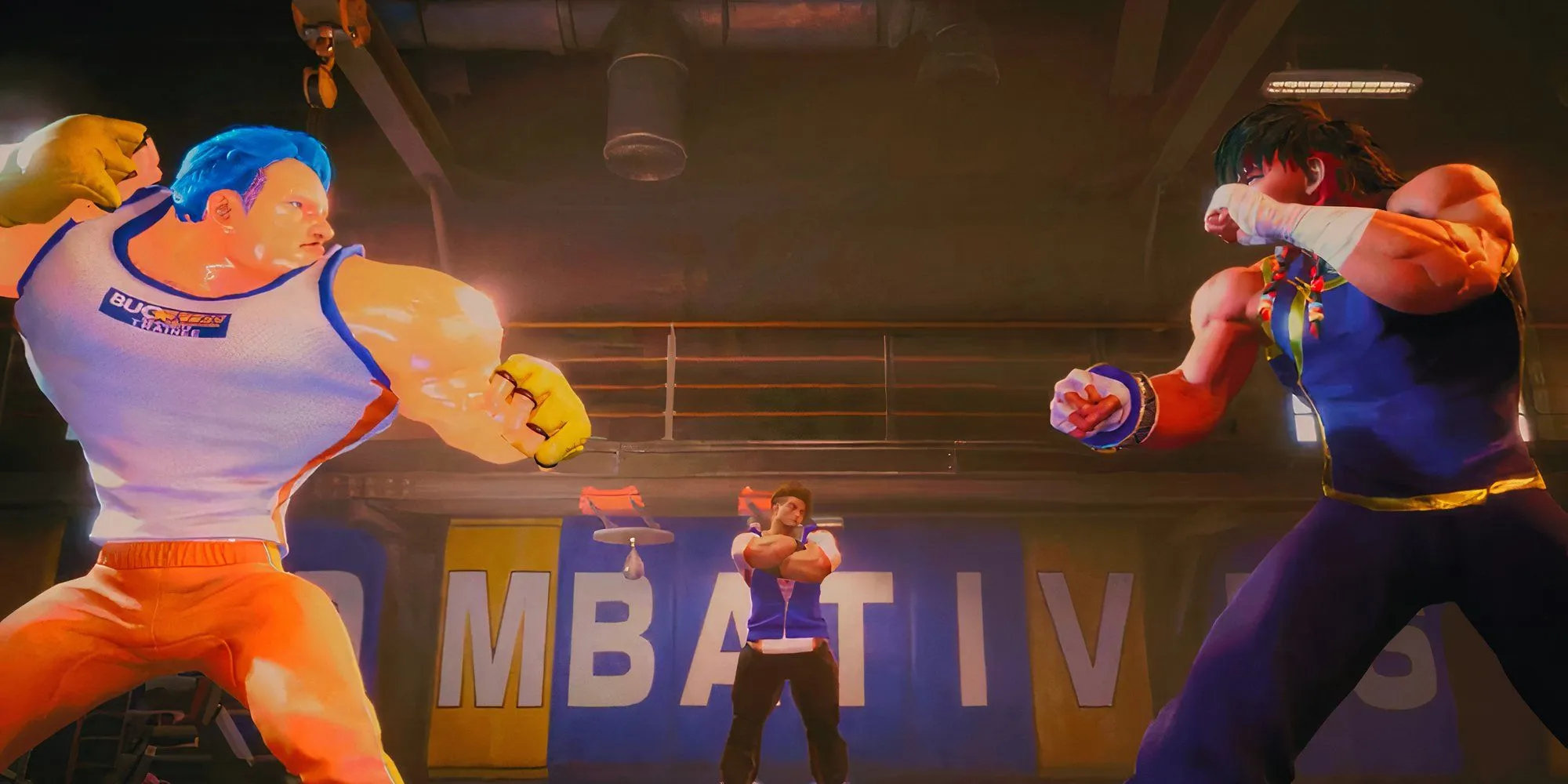 Một cảnh chiến đấu mãn nhãn trong Street Fighter 6