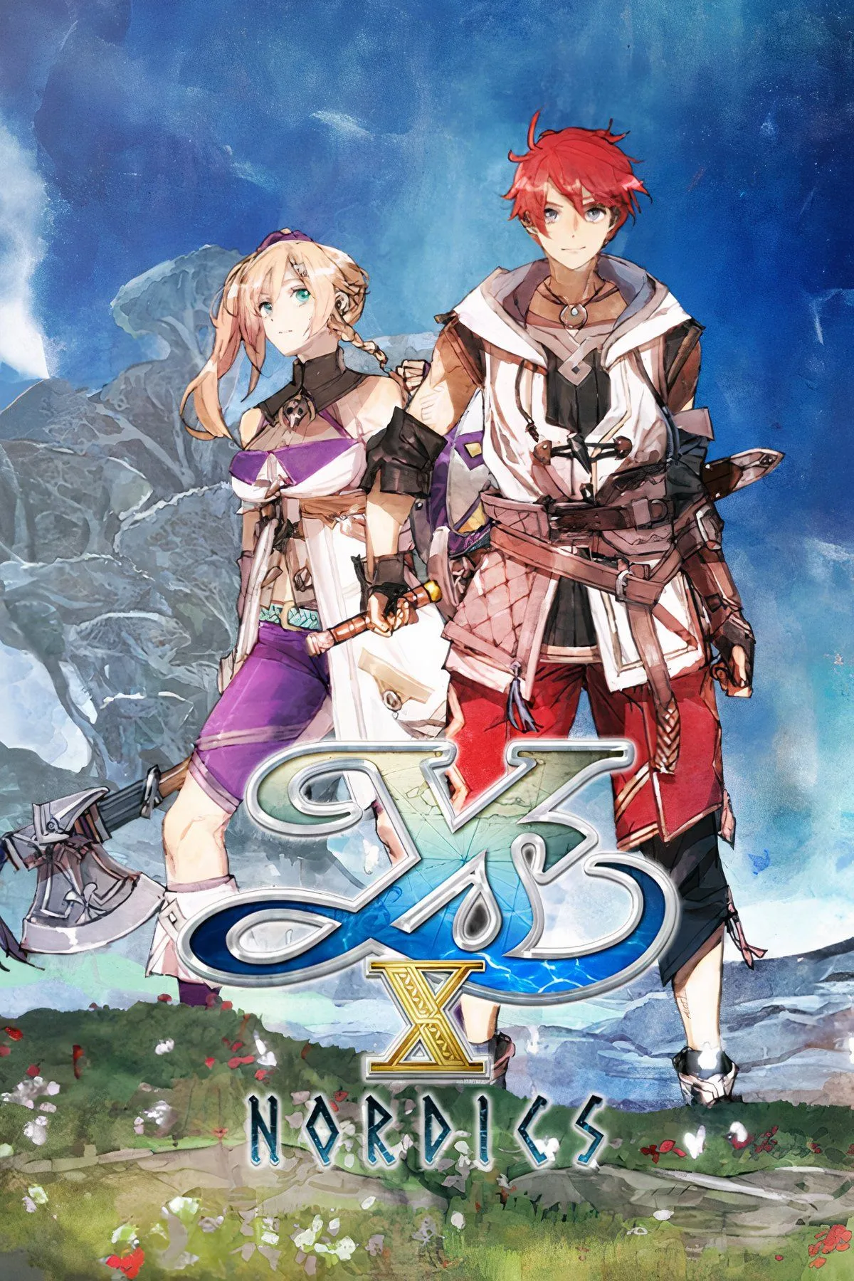 Nhân vật Adol Christin trong Ys 10 Nordics, minh họa phong cách hành động của game
