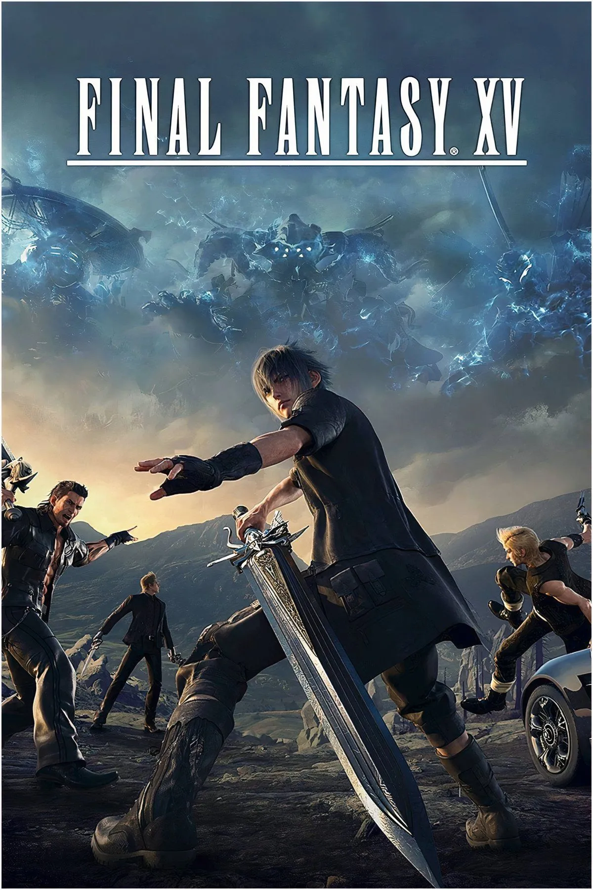 Noctis và những người bạn trên chuyến hành trình trong game Final Fantasy XV