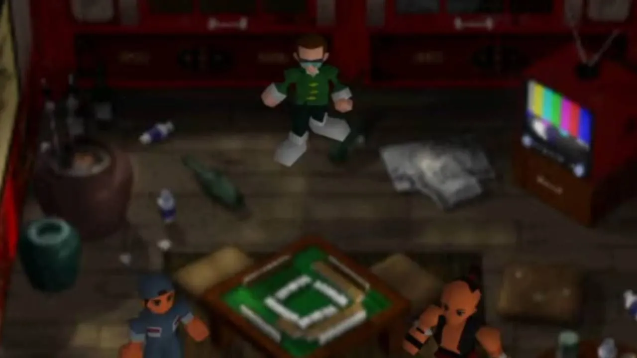 Scotch trong dinh thự của Don Corneo trong Final Fantasy 7