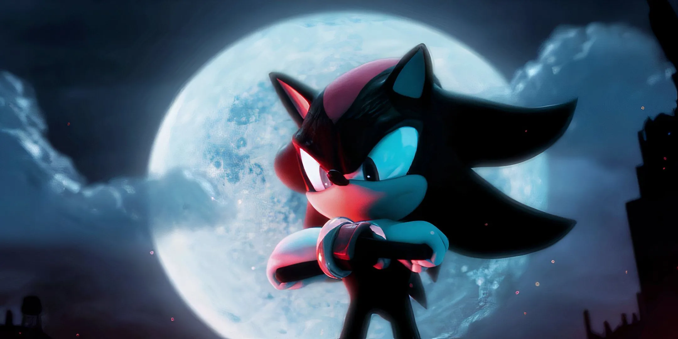 Shadow the Hedgehog trong phần giới thiệu game năm 2005