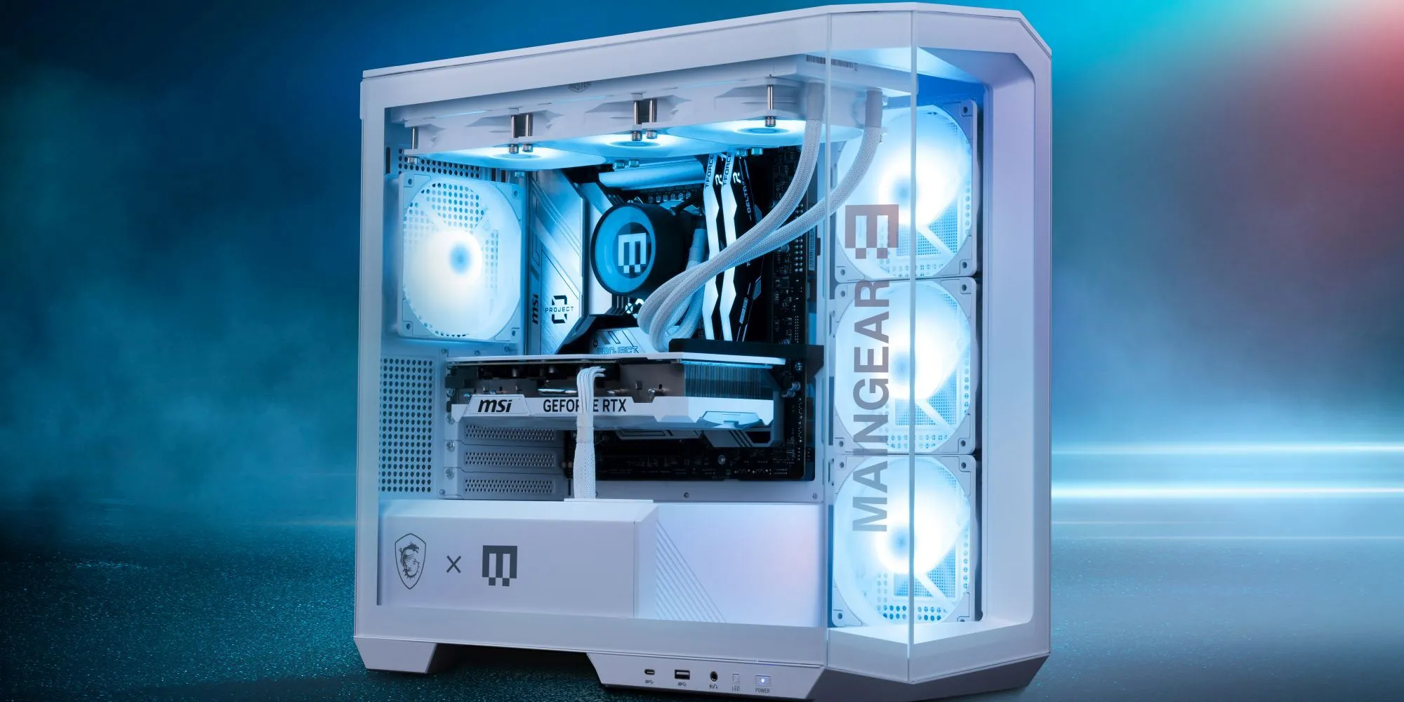 Thiết kế quản lý cáp ZeroDrop độc quyền của MAINGEAR trên bo mạch chủ
