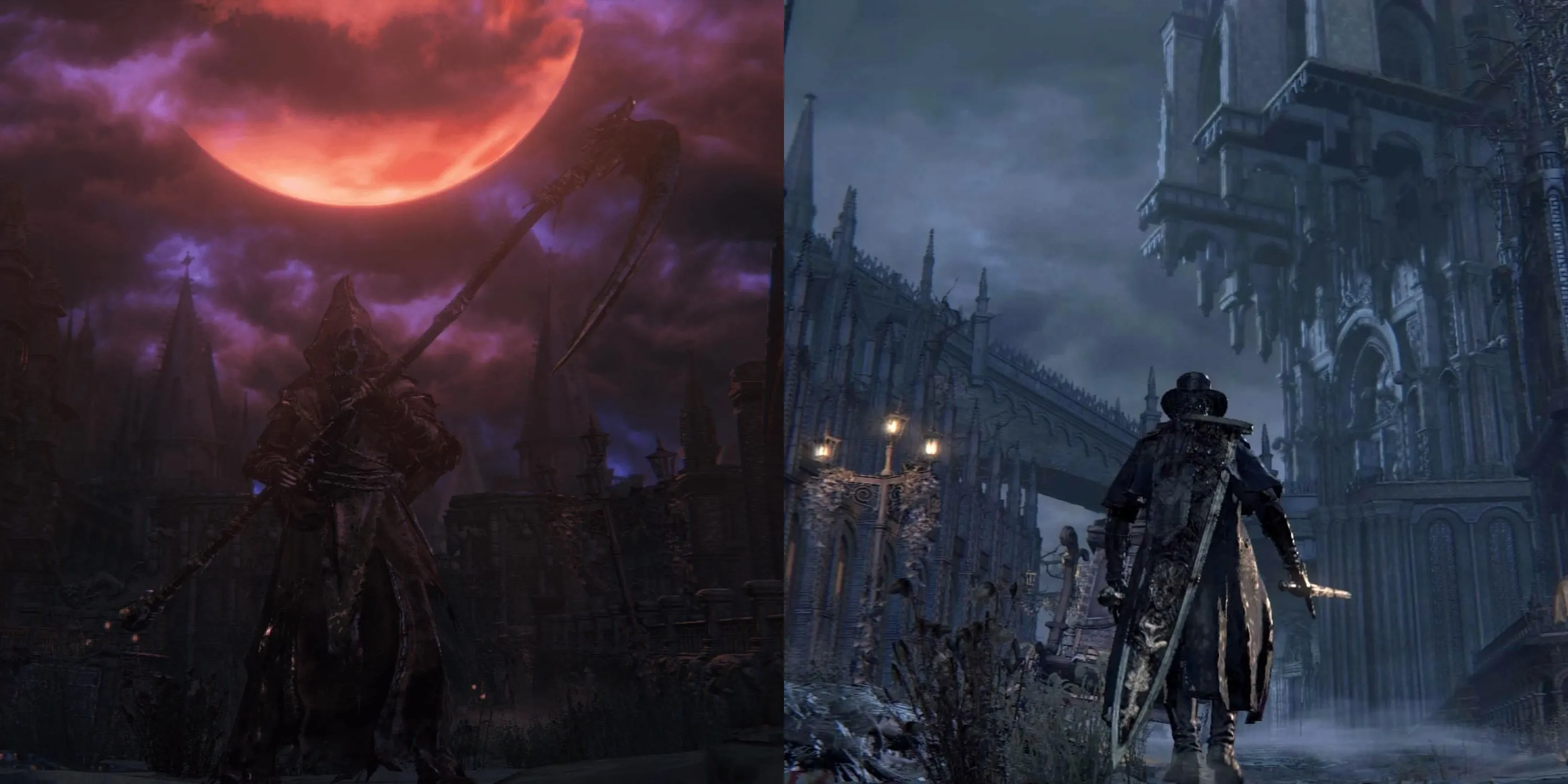 Tổng hợp các địa điểm ám ảnh như Yahar'gul và Hypogean Gaol trong thế giới đầy kinh hoàng của Bloodborne.