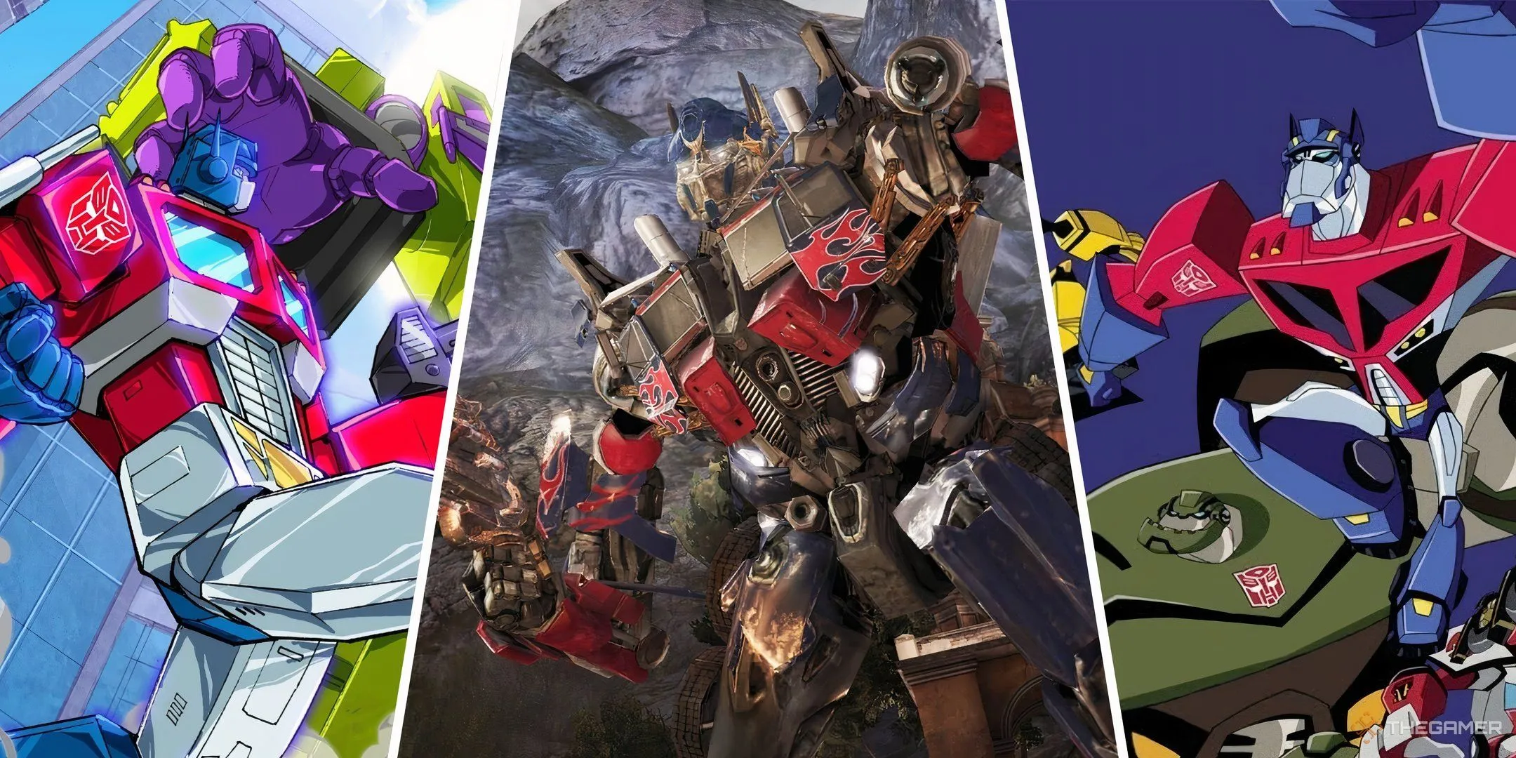 Tổng hợp hình ảnh Optimus Prime từ các tựa game Transformers nổi bật