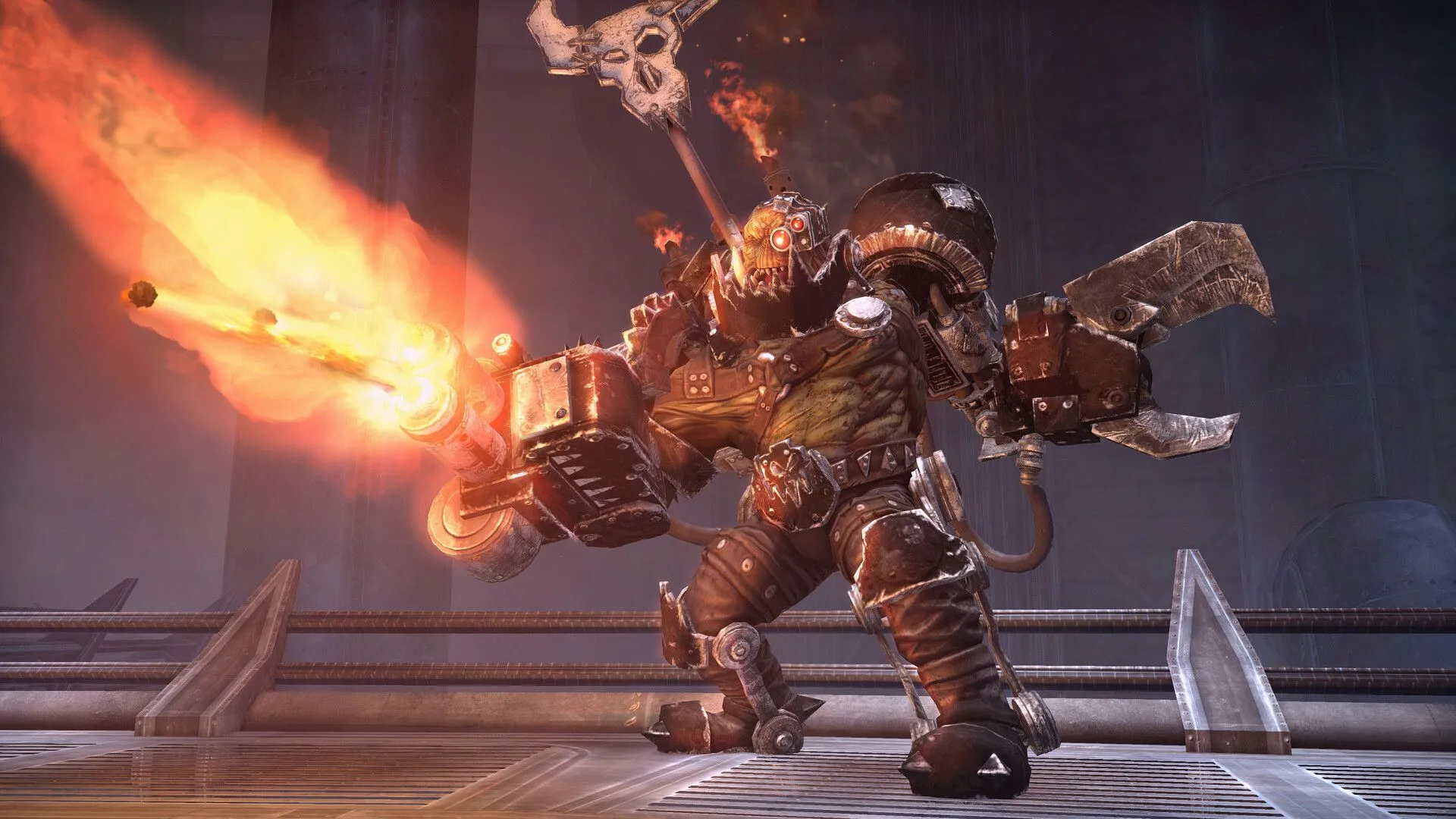 Tư thế chiến đấu đầy uy lực của Space Marine