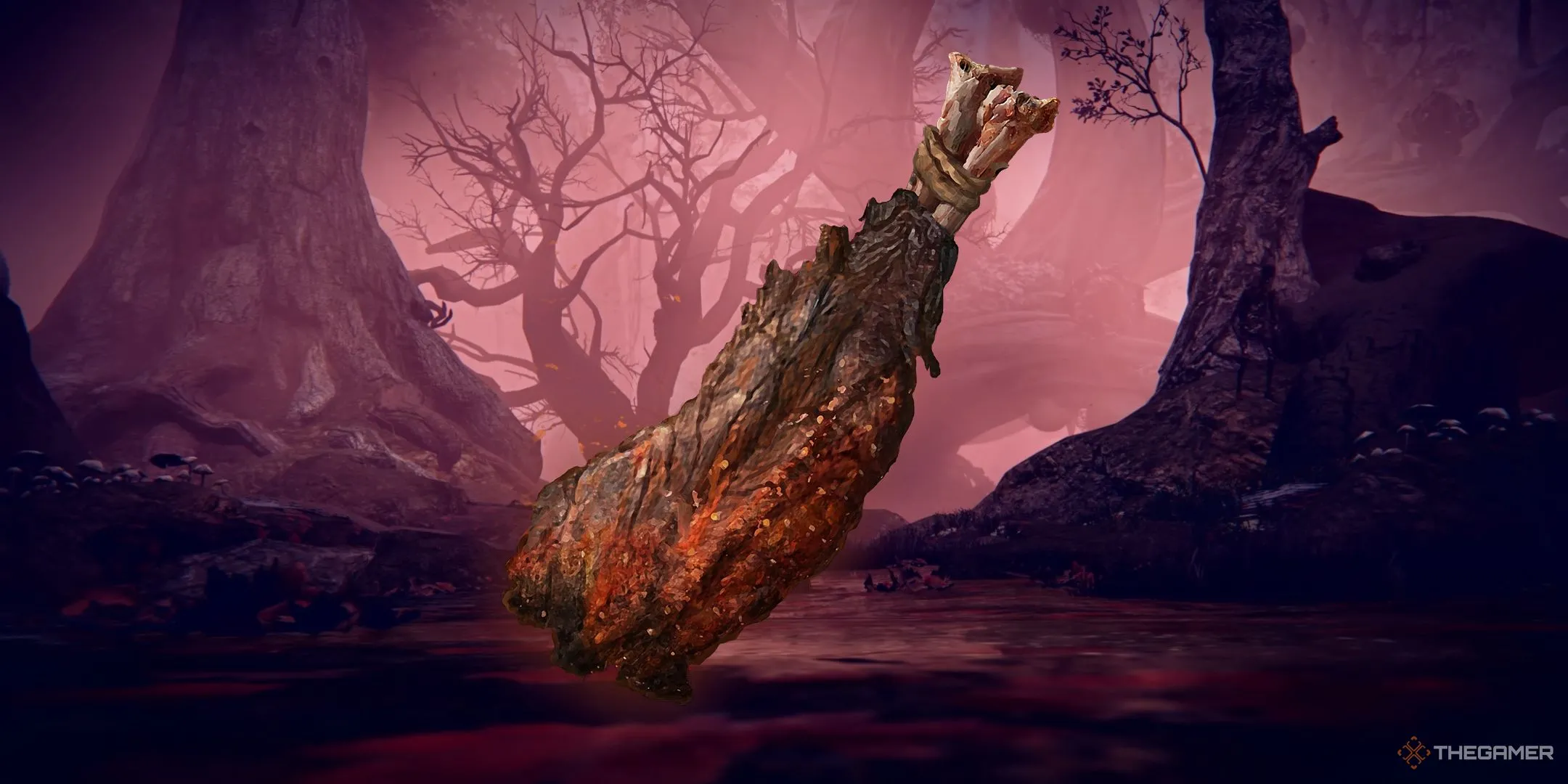Vật phẩm Exalted Flesh trong Elden Ring Nightreign, tăng mạnh sát thương vật lý cho người chơi.