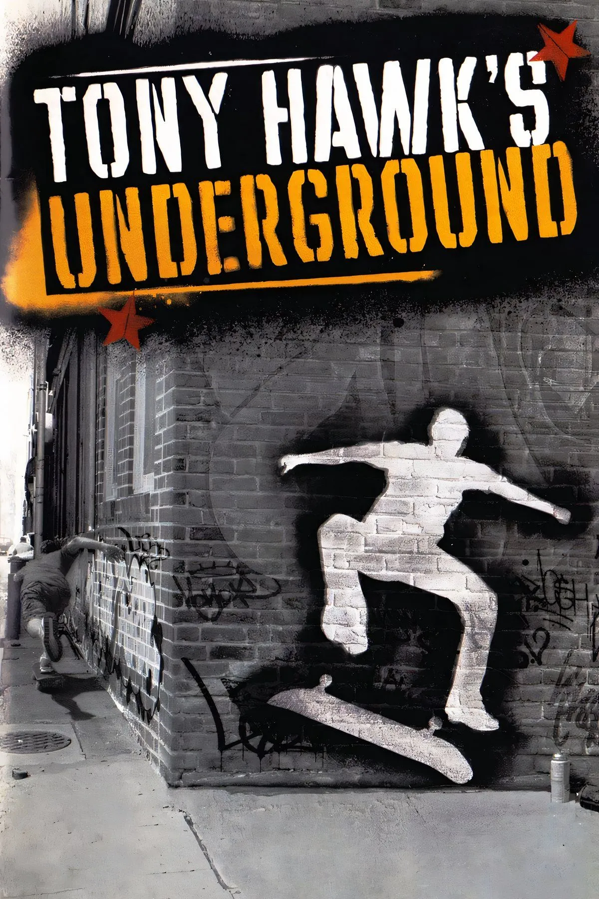 Ảnh bìa chính thức của game trượt ván Tony Hawk's Underground, biểu tượng của dòng game THUG