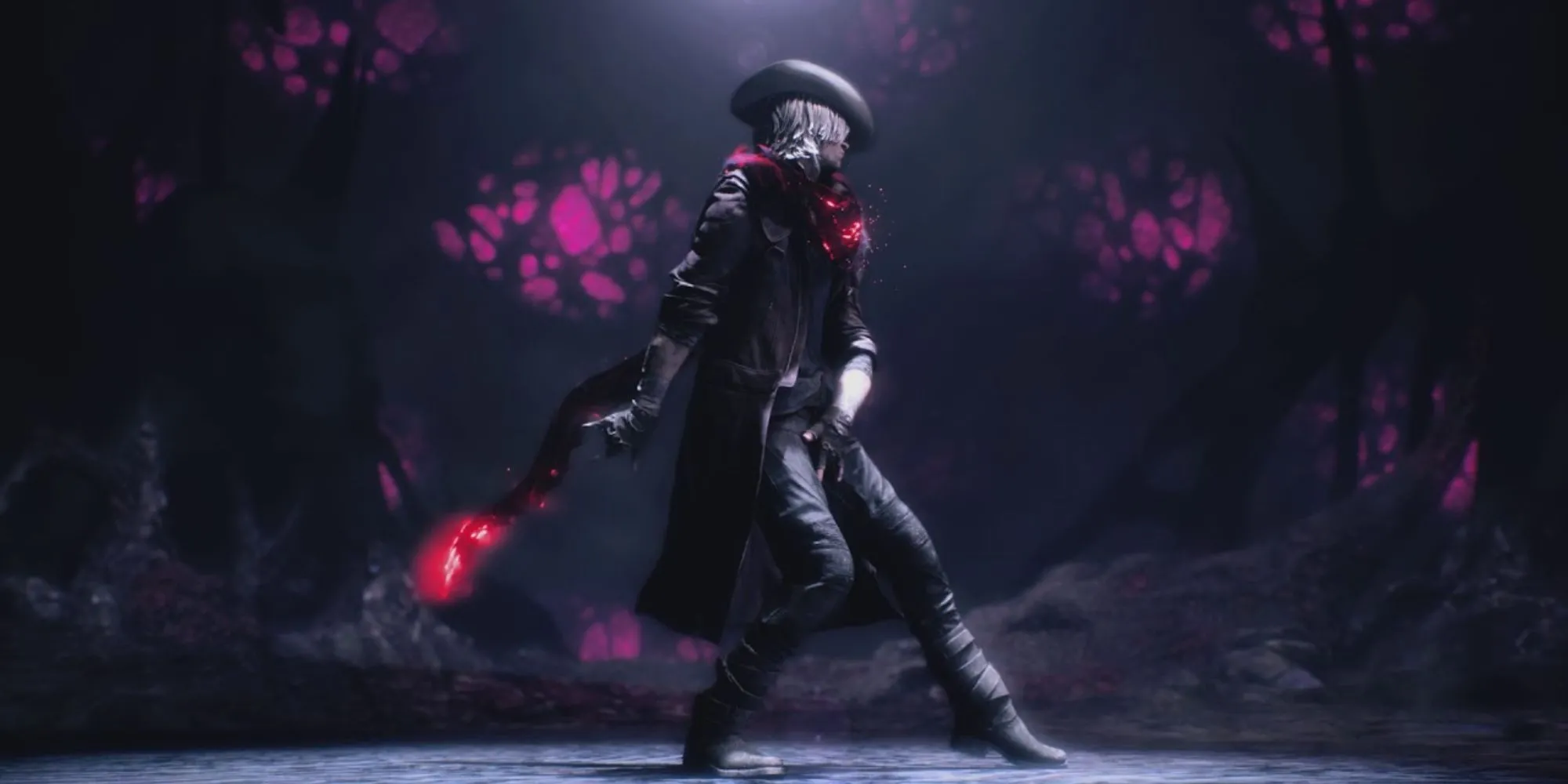 Bộ ba Dante, Nero và V với các vũ khí đa dạng trong Devil May Cry 5
