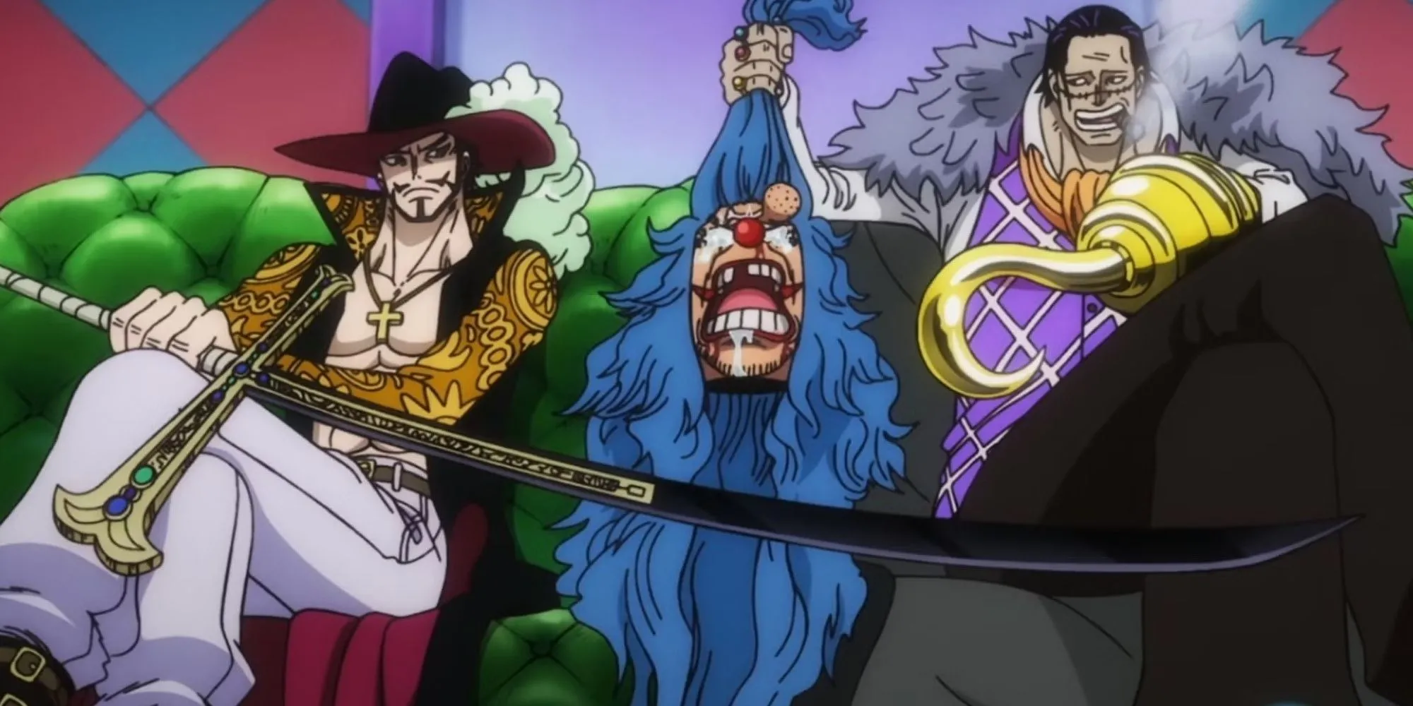 Cross Guild với Buggy, Mihawk và Crocodile, lật đổ hệ thống tiền thưởng Hải Quân trong One Piece