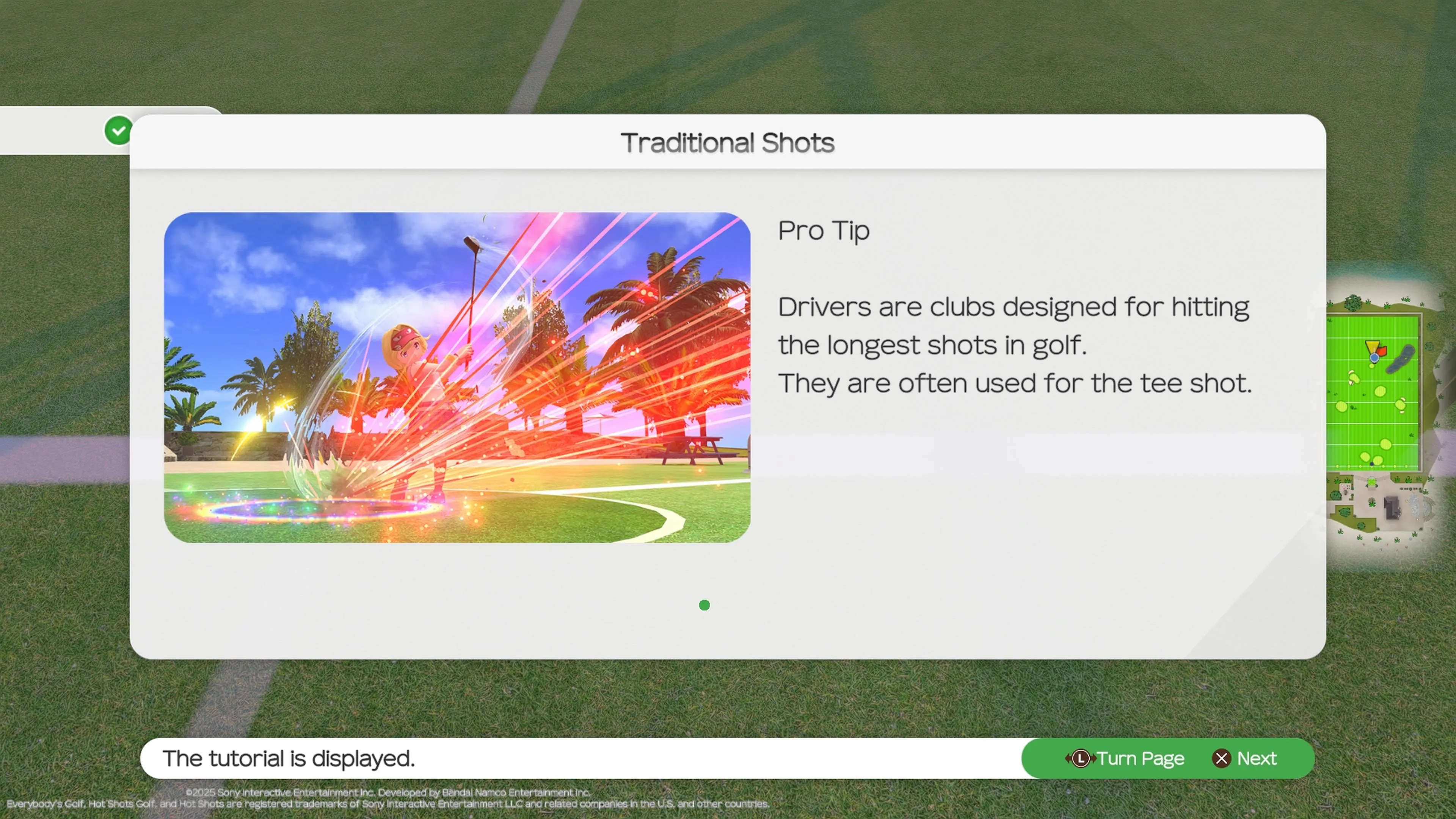 Giải thích thuật ngữ &quot;lie&quot; của bóng và cách nó ảnh hưởng đến cú đánh trong Everybody's Golf Hot Shots, giúp game thủ nắm vững kiến thức golf.