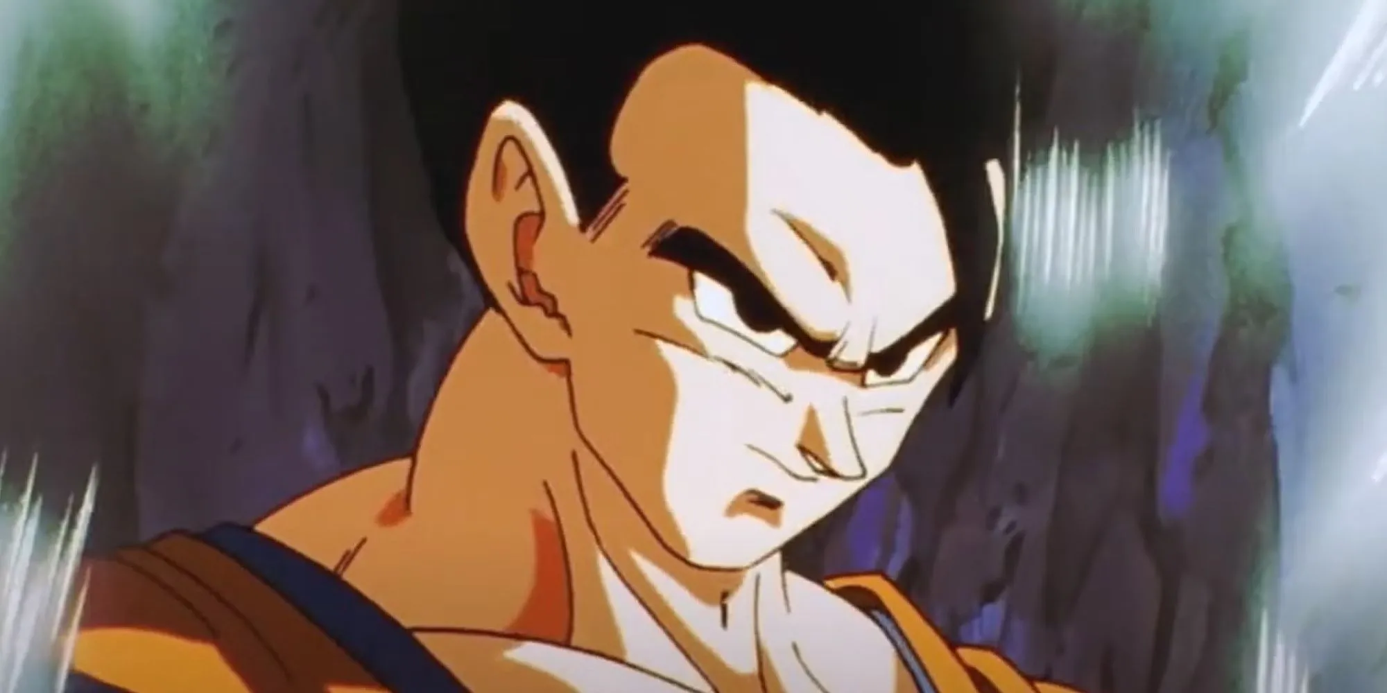 Gohan dạng Mystic đối đầu với Majin Buu