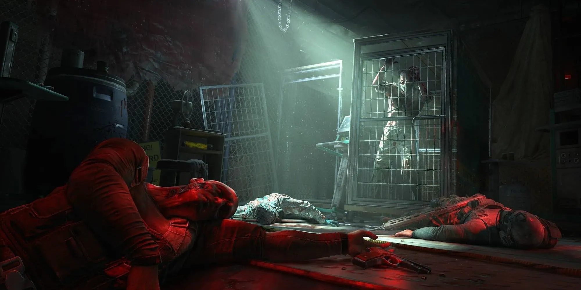 Hình ảnh xác zombie la liệt trong Dying Light: The Beast, thể hiện yếu tố hành động kinh dị