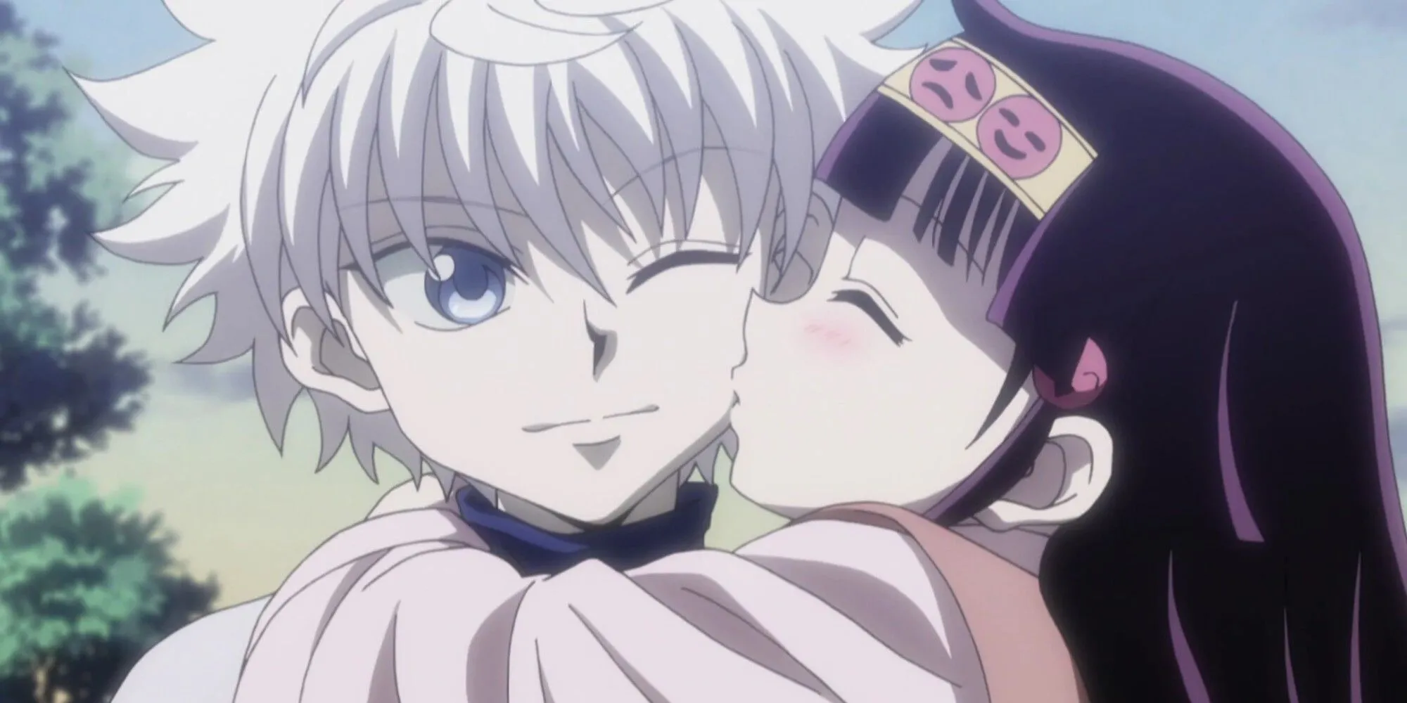 Killua Zoldyck ôm Alluka, khoảnh khắc ấm áp thể hiện tình cảm đặc biệt giữa hai anh em trong Hunter x Hunter
