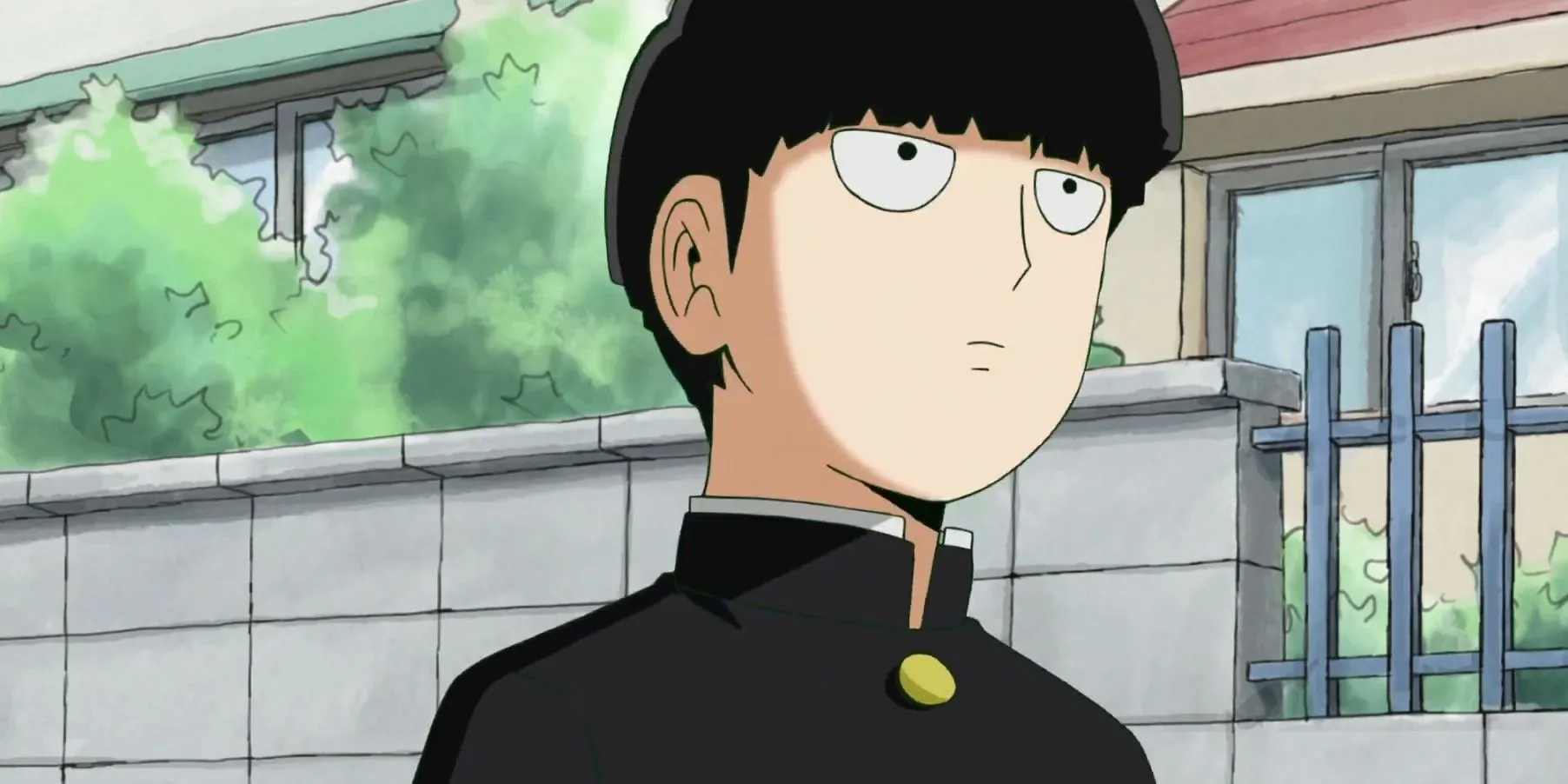 Mob cô đơn đi bộ về nhà sau khi làm việc cho Reigen trong tập đầu tiên Mob Psycho 100