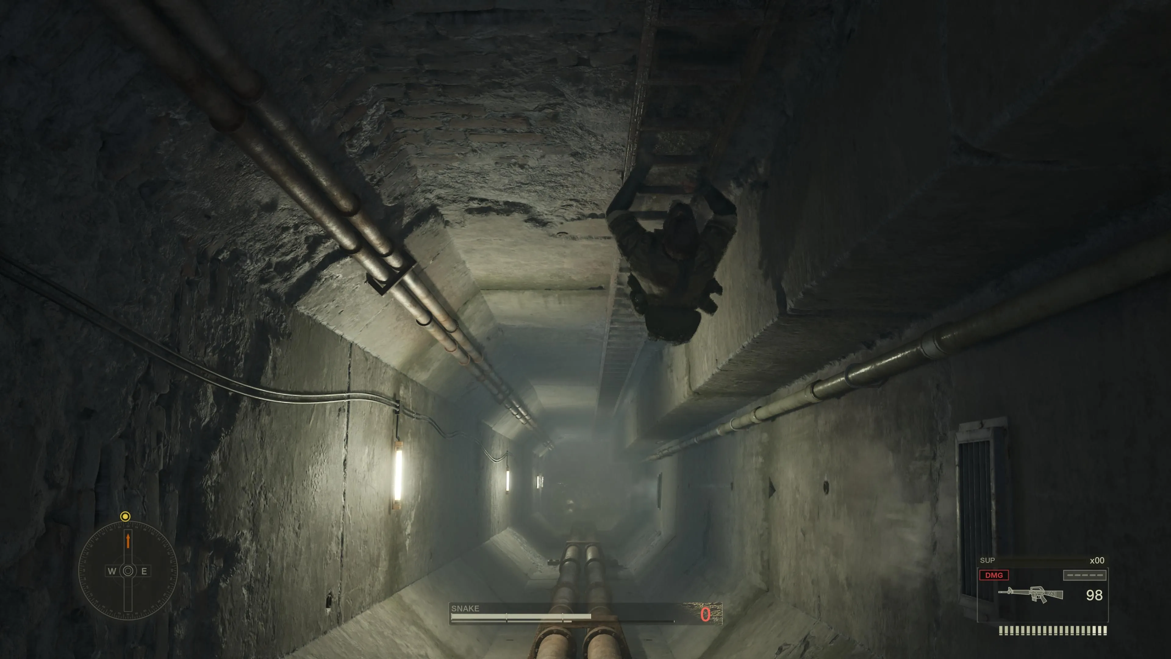 Naked Snake cải trang, ẩn mình trong khu rừng Liên Xô của Metal Gear Solid Delta: Snake Eater
