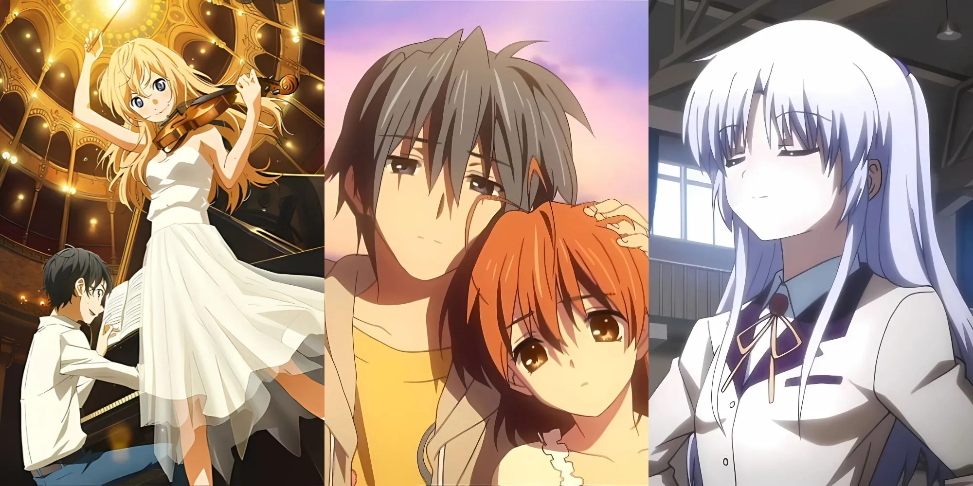 Những mối quan hệ đáng giá trong anime: Your Lie in April, Clannad After Story, Angel Beats