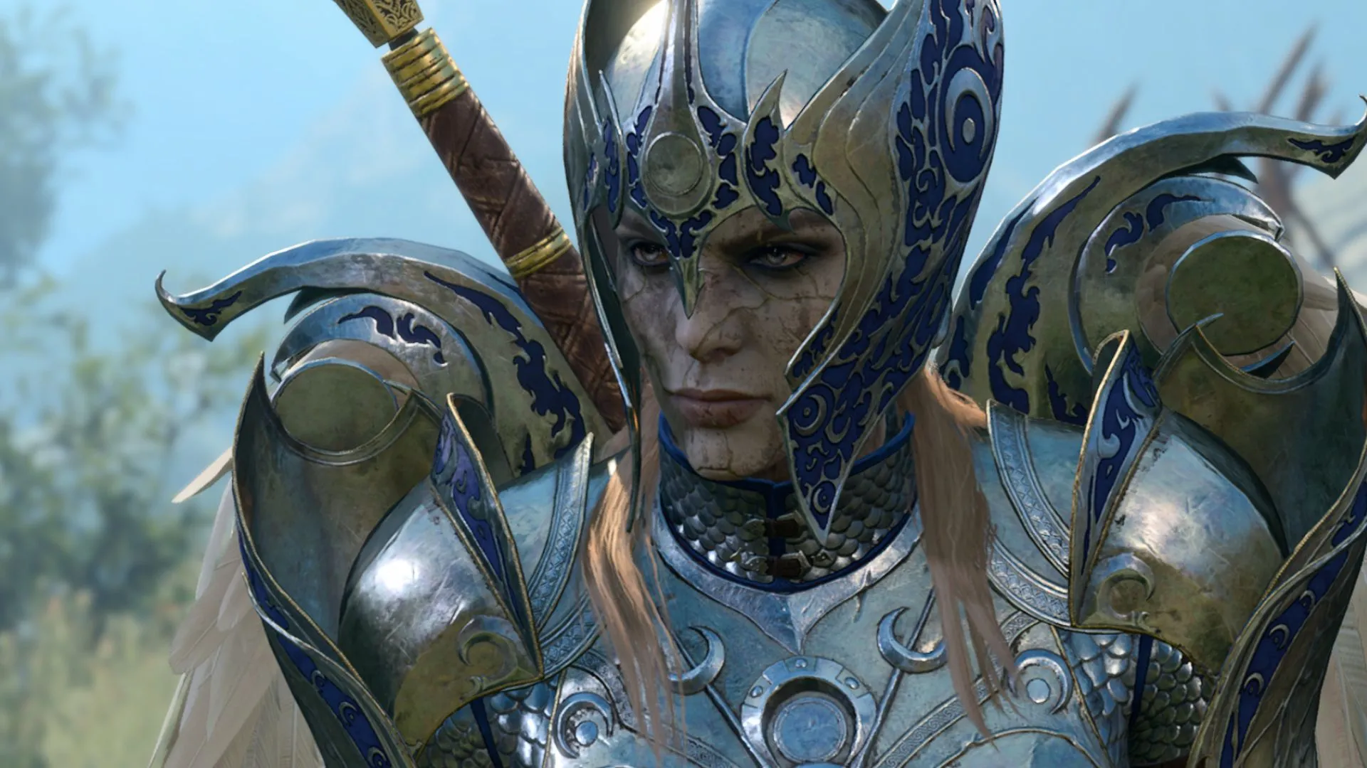 Nữ thần bất tử Dame Aylin với sức mạnh ánh sáng và khả năng bay lượn trong Baldur's Gate 3