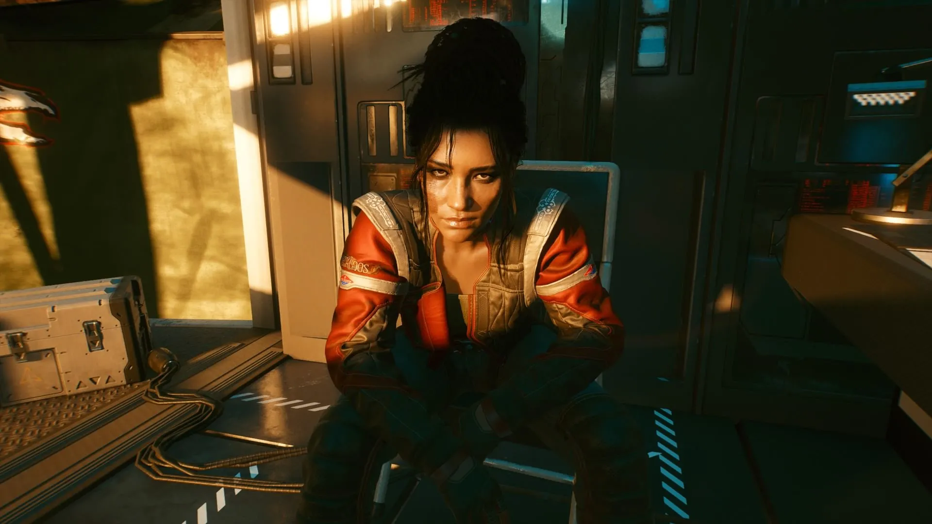 Panam Palmer, cựu Nomad mạnh mẽ và tùy chọn lãng mạn trong Cyberpunk 2077, sở hữu kỹ năng cơ khí và chiến đấu ấn tượng