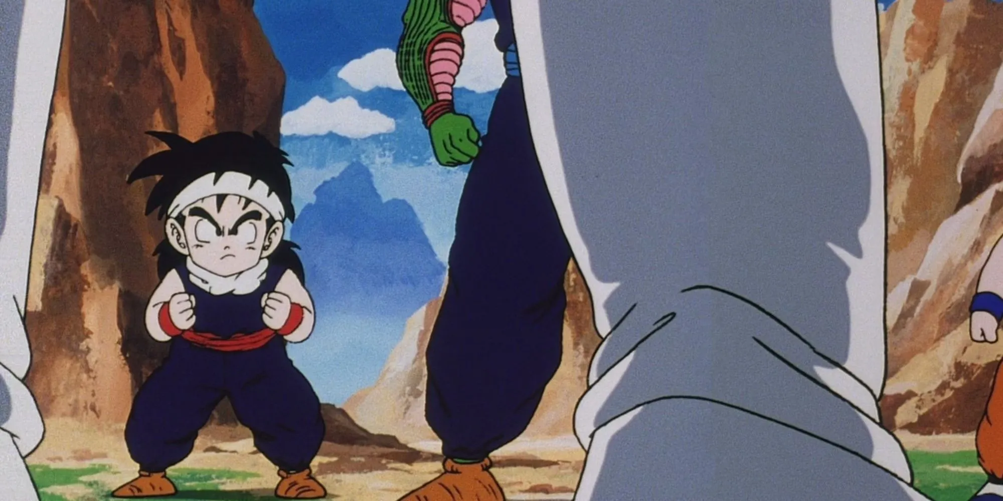 Piccolo huấn luyện Gohan khắc nghiệt giữa hoang dã sau cái chết của Goku