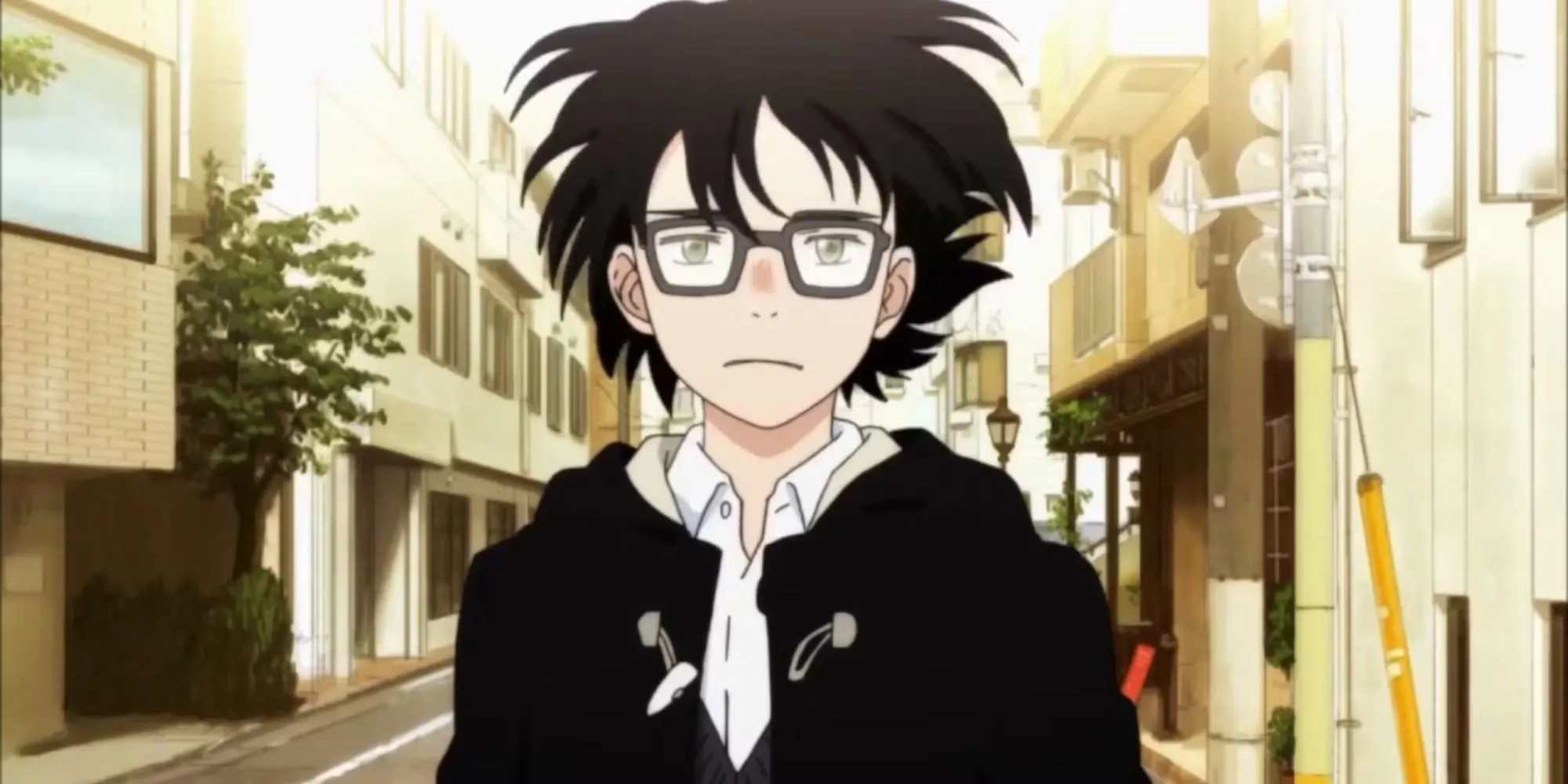 Rei Kiriyama trầm mặc trong March Comes in Like a Lion, thể hiện sự cô đơn và đấu tranh với chứng trầm cảm